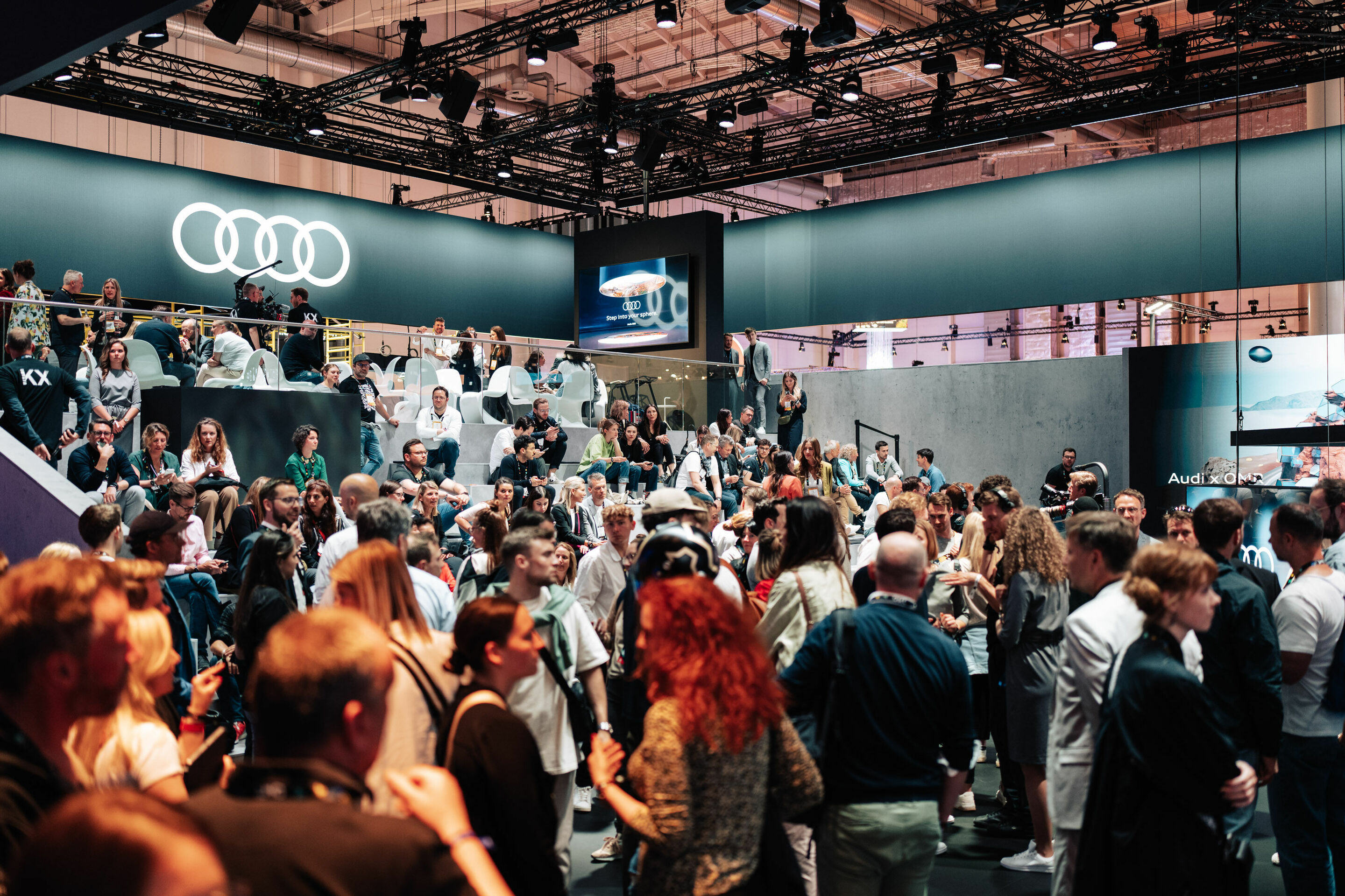Audi at the 2023 OMR Festival