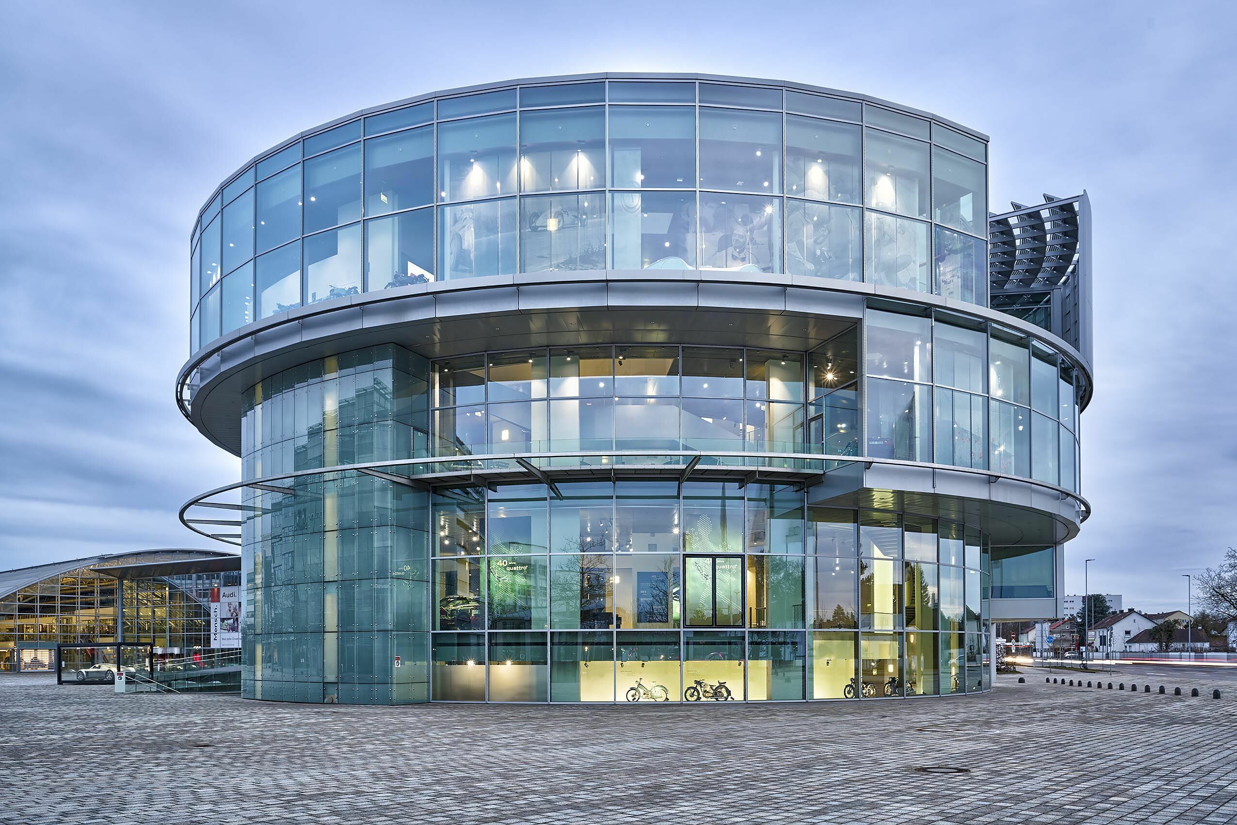 The Audi museum mobile