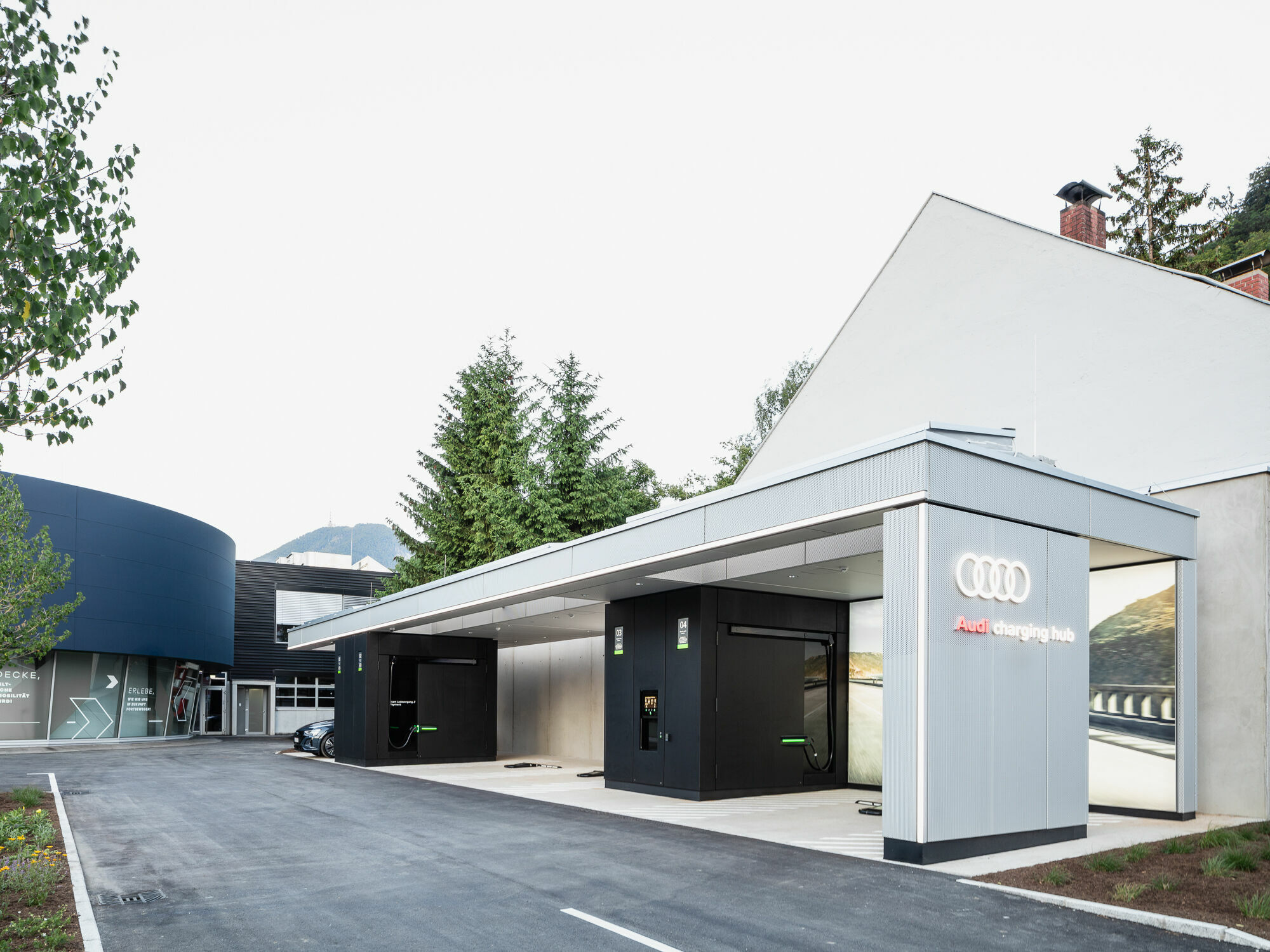 Audi charging hub Salzburg