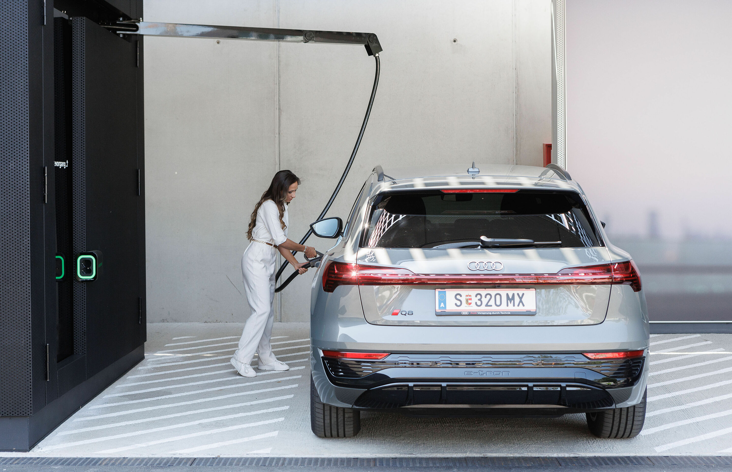 Audi charging hub Salzburg