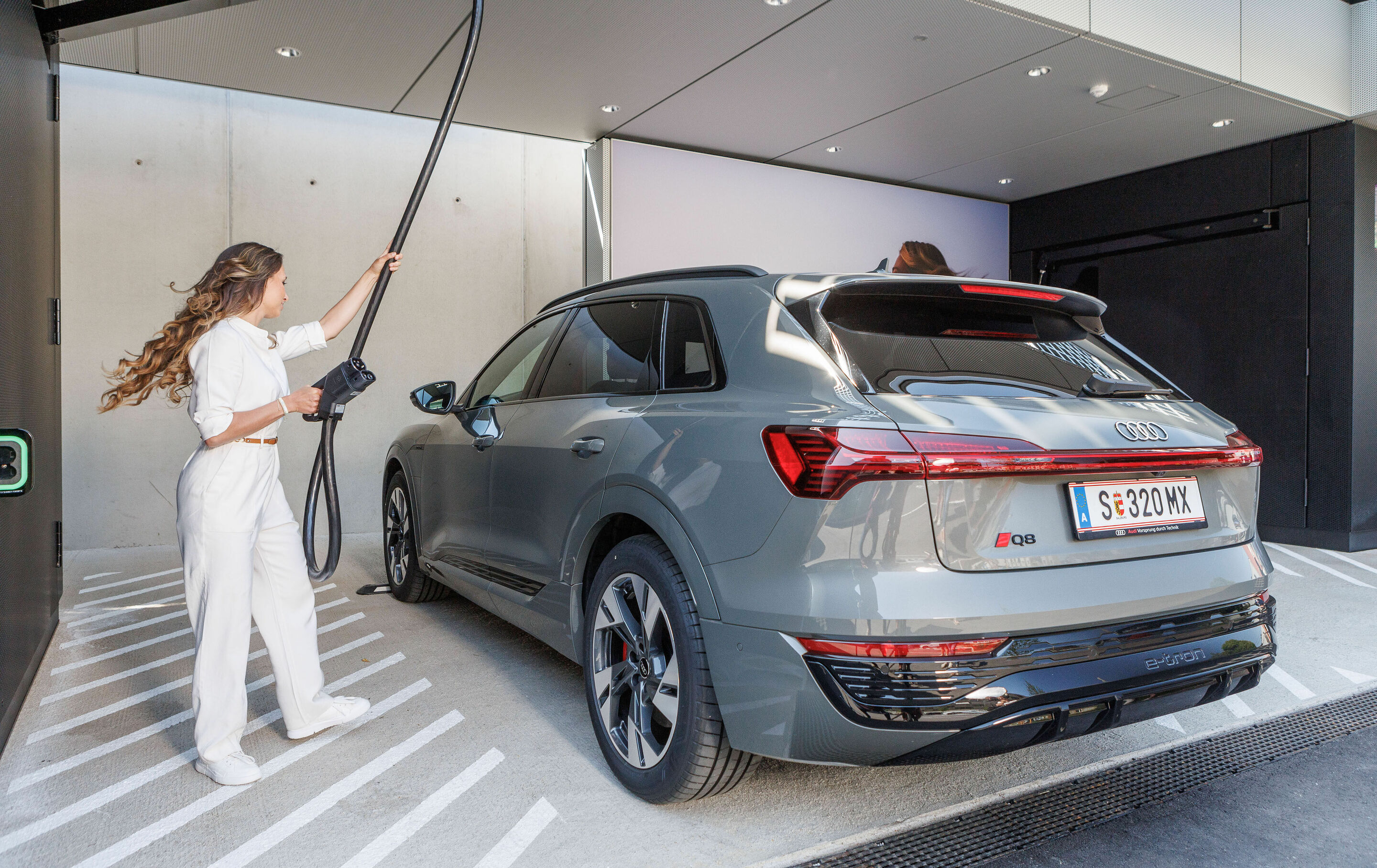 Audi charging hub Salzburg