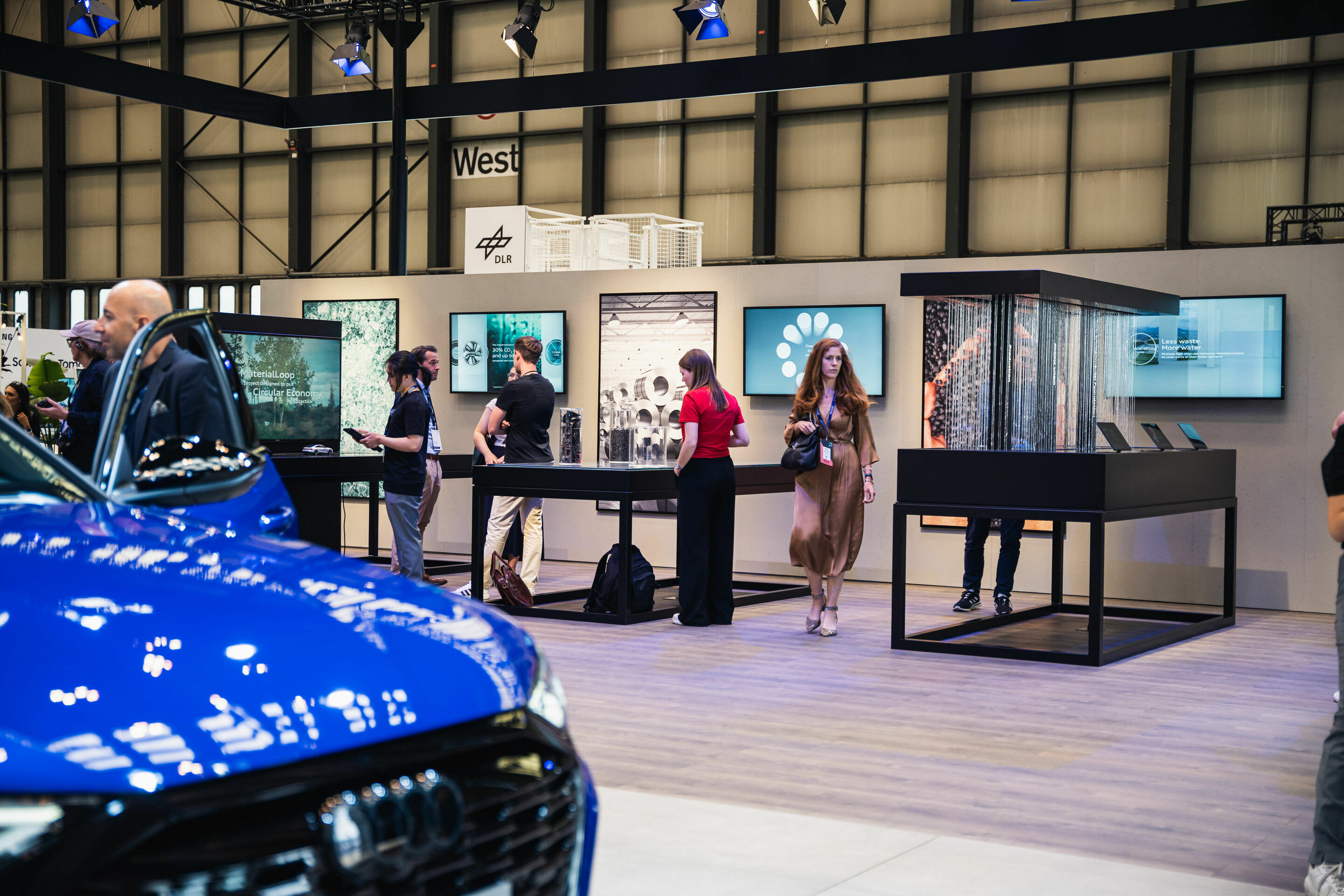 Audi beim GREENTECH FESTIVAL 2023 in Berlin