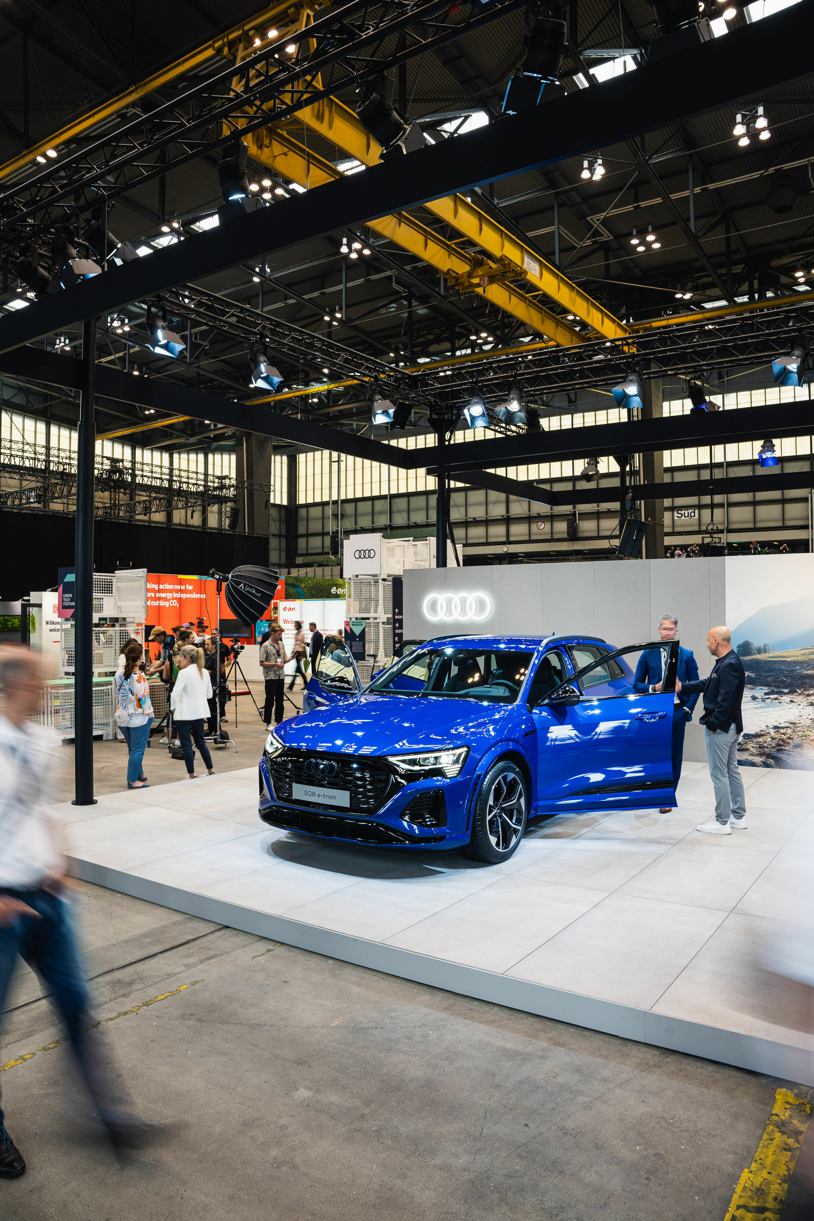 Audi beim GREENTECH FESTIVAL 2023 in Berlin