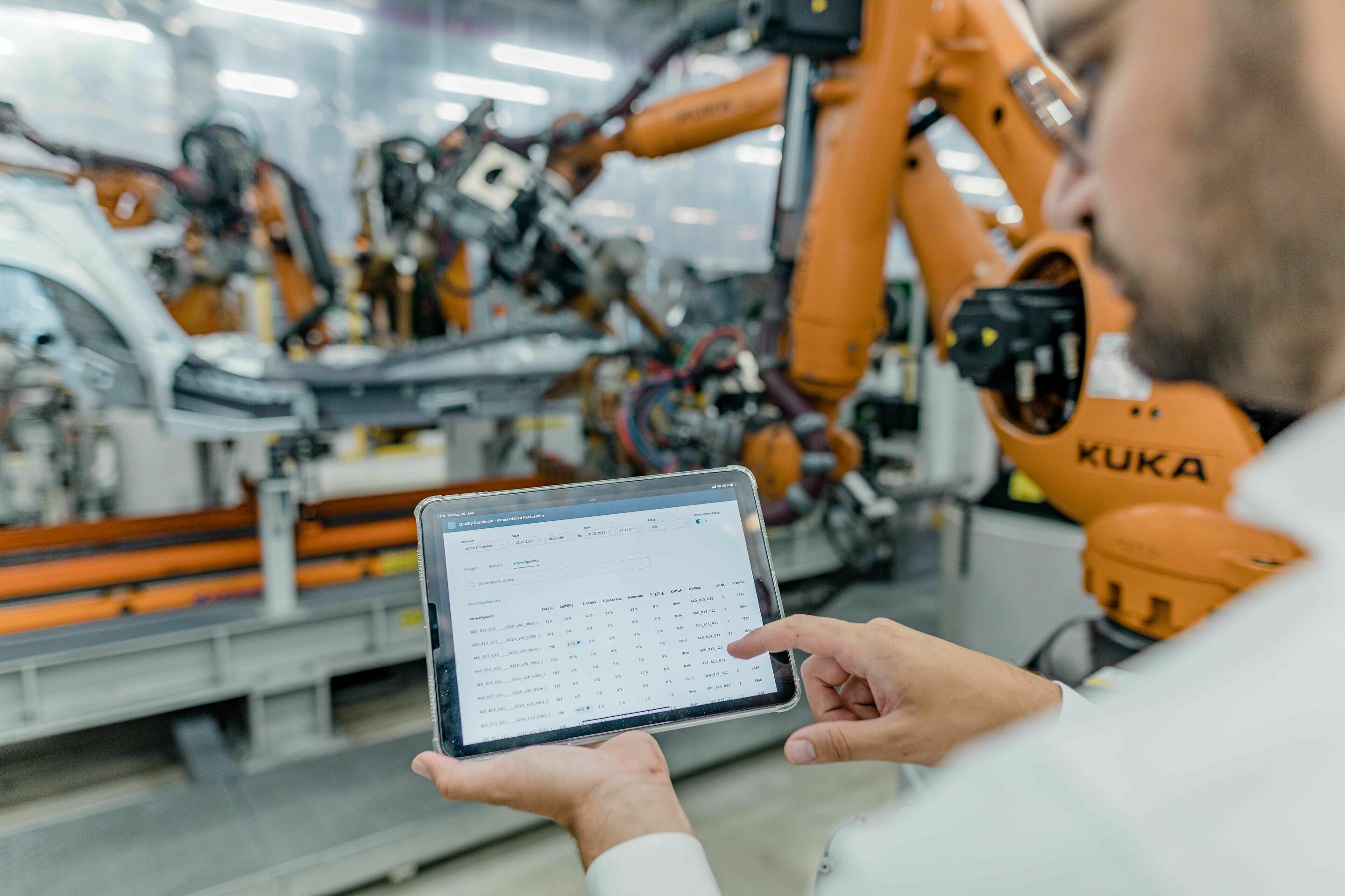 Audi begins roll-out of artificial intelligence for quality control of spot welds