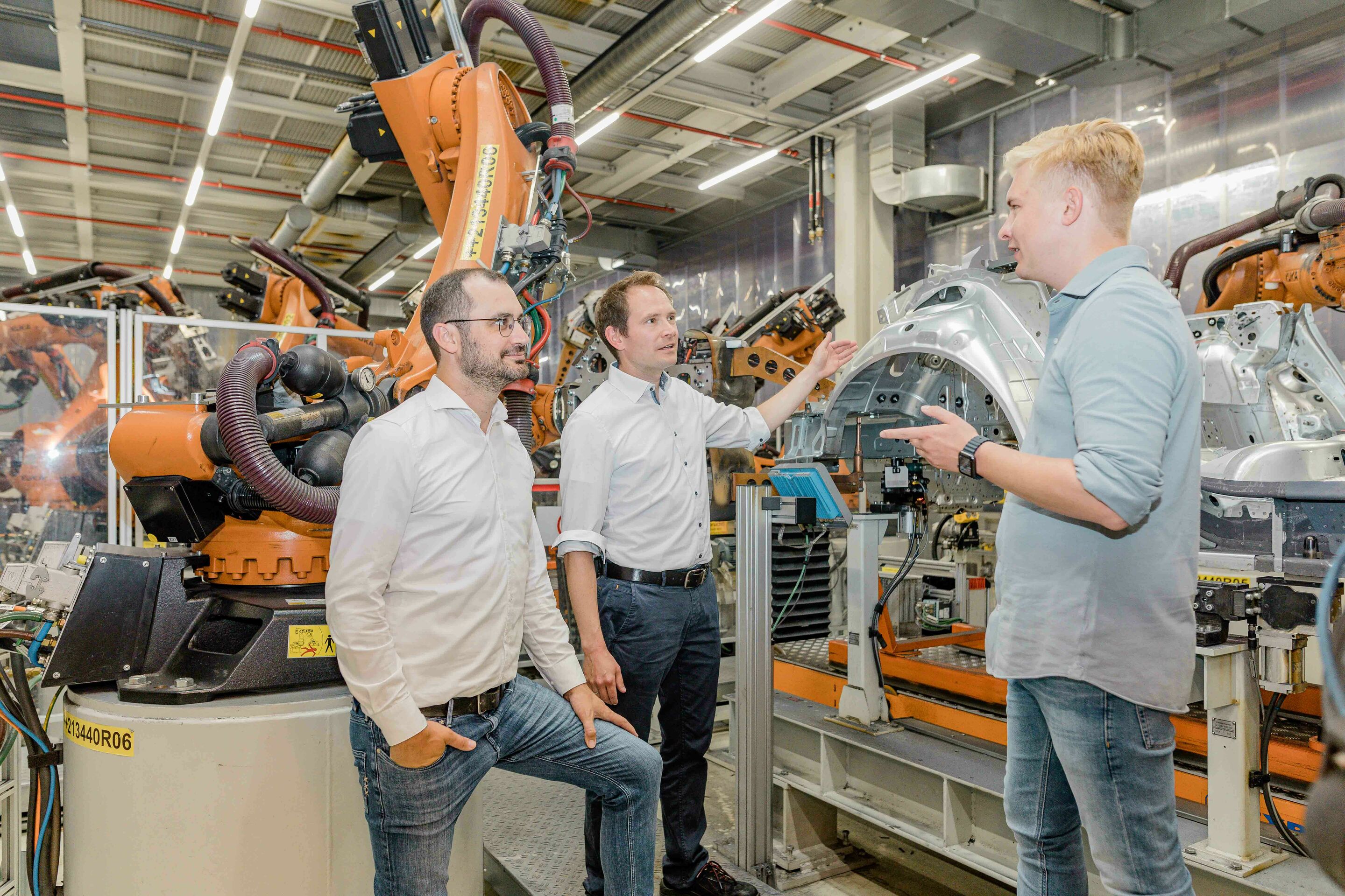 Audi begins roll-out of artificial intelligence for quality control of spot welds