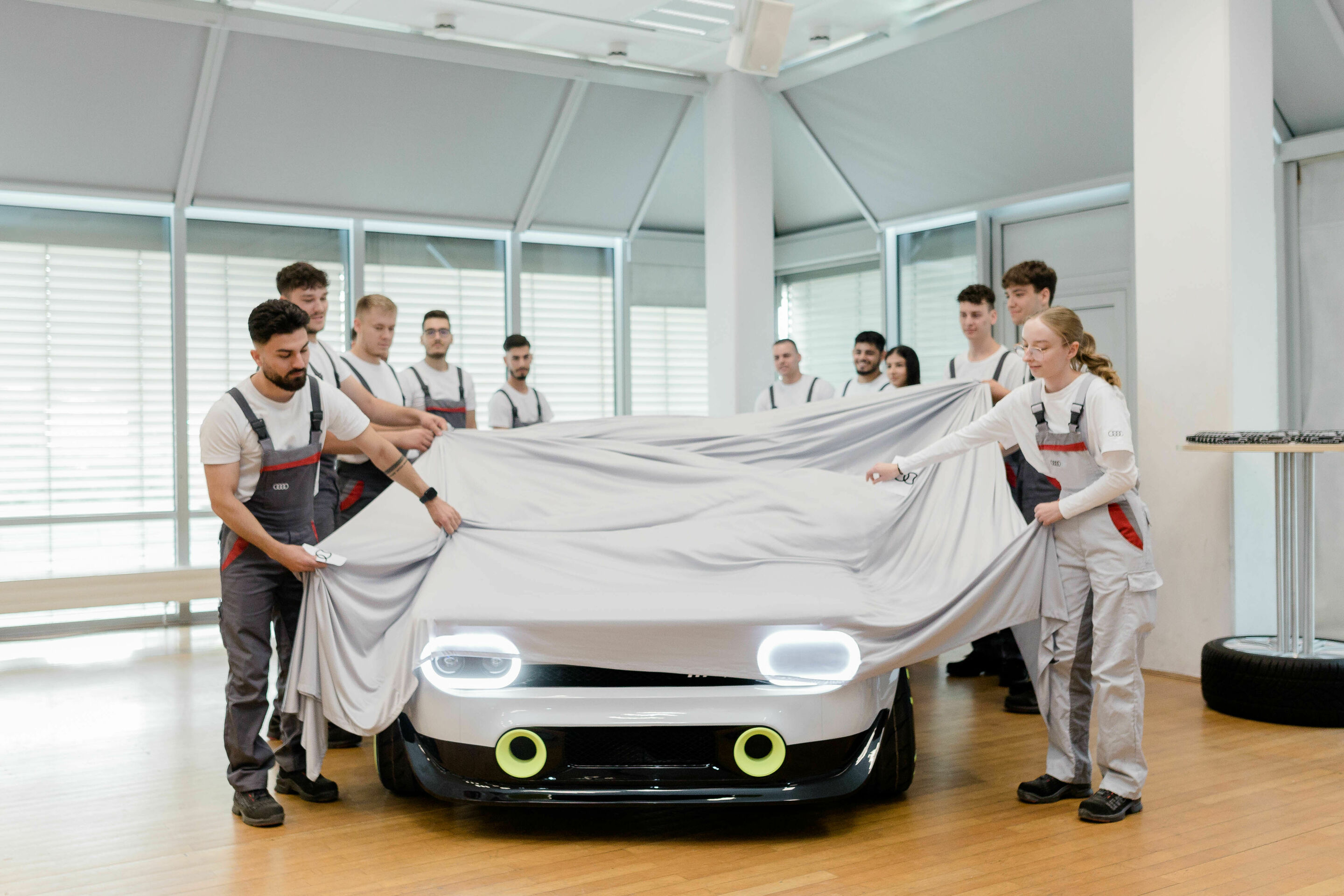 Familientag: Audi Neckarsulm feiert „150 Jahre Motor des Wandels“