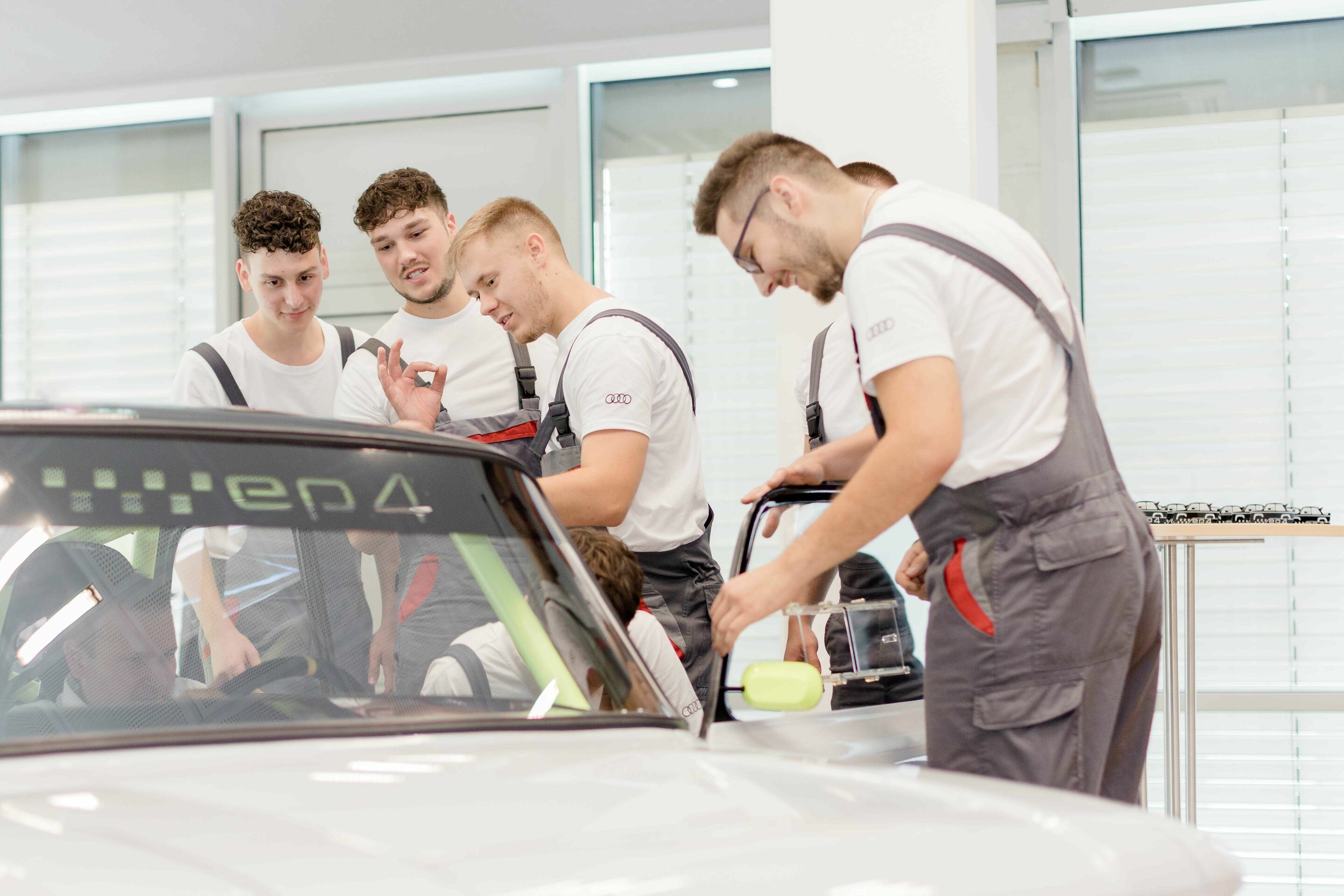 Azubi-Projekt bei Audi Neckarsulm