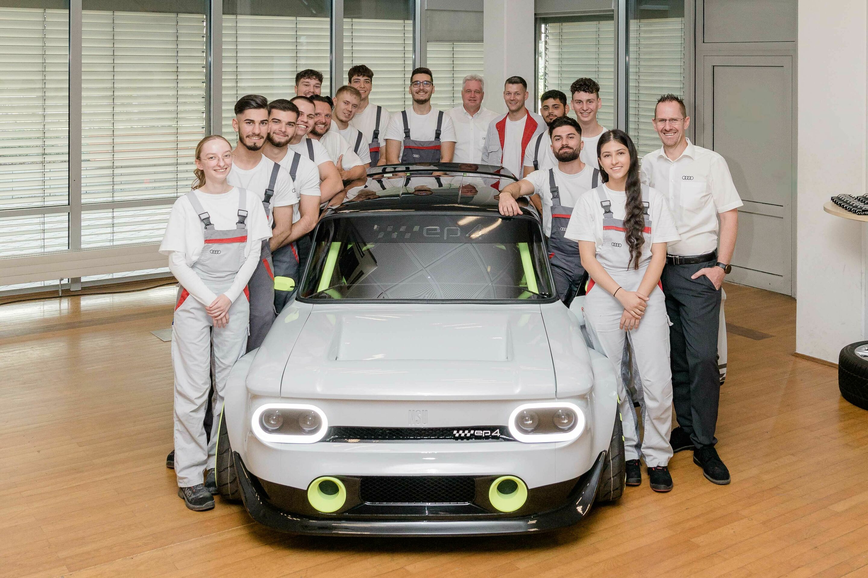 Azubi-Projekt bei Audi Neckarsulm