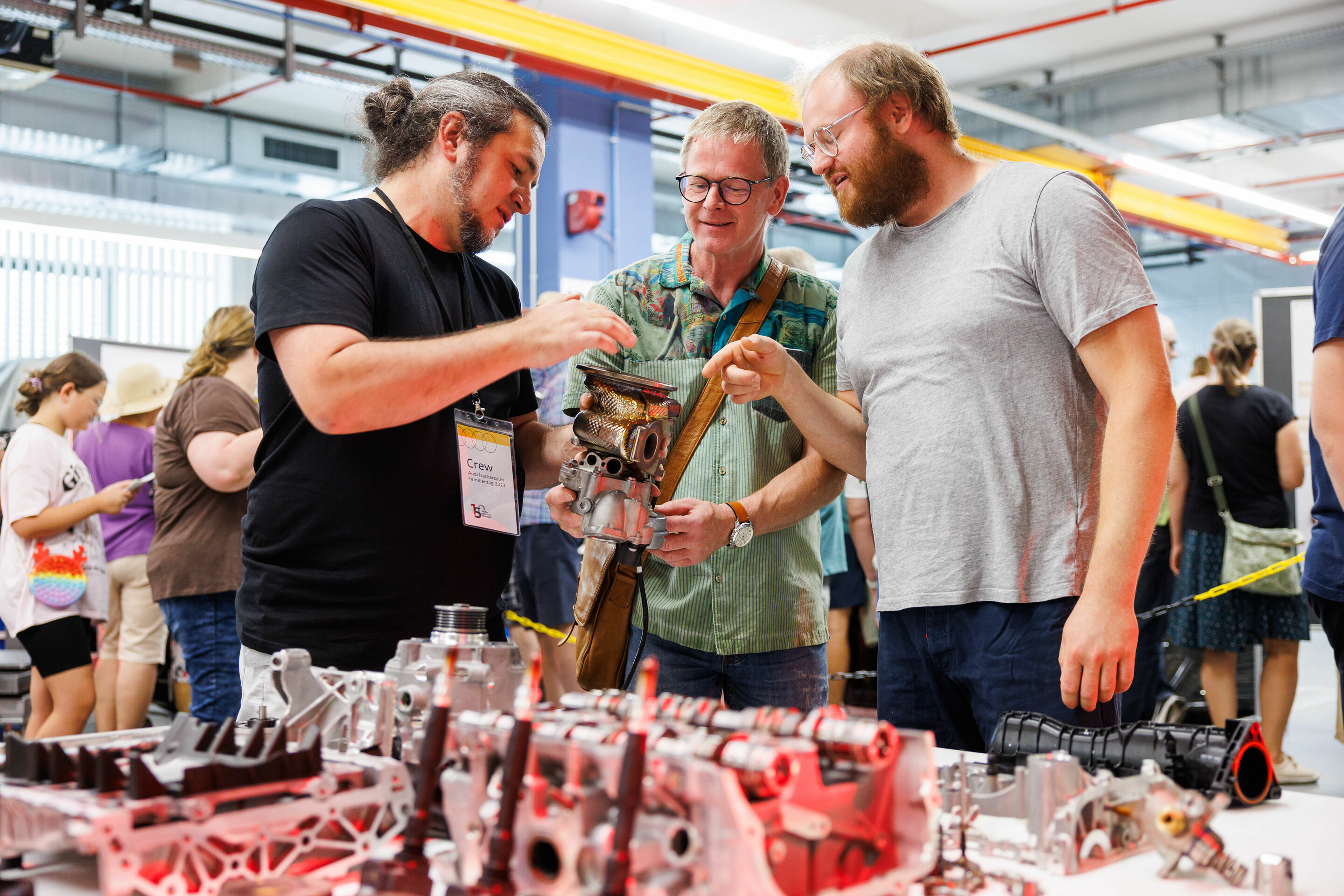 Familientag: Audi Neckarsulm feiert „150 Jahre Motor des Wandels“