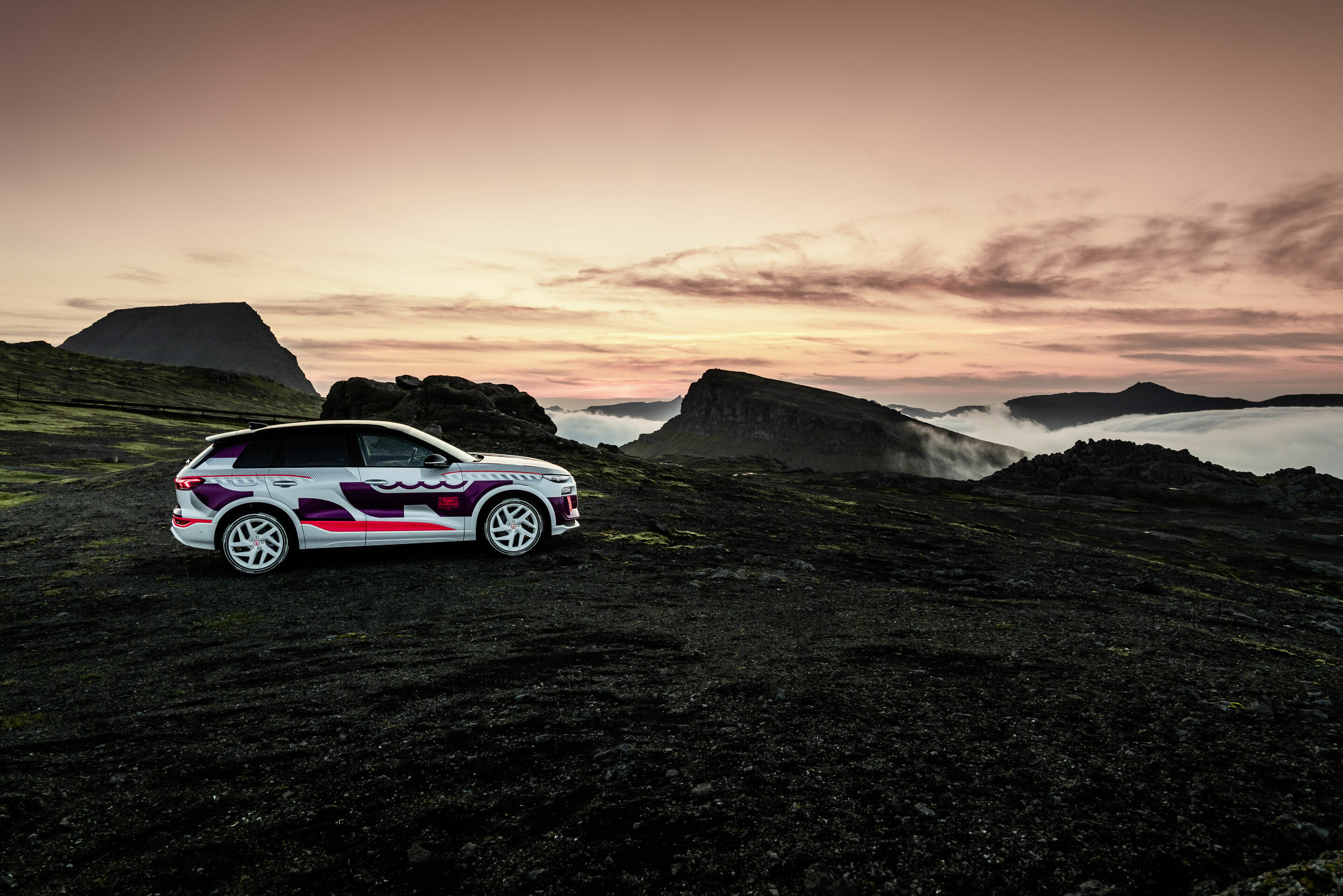 Audi Q6 e-tron prototype