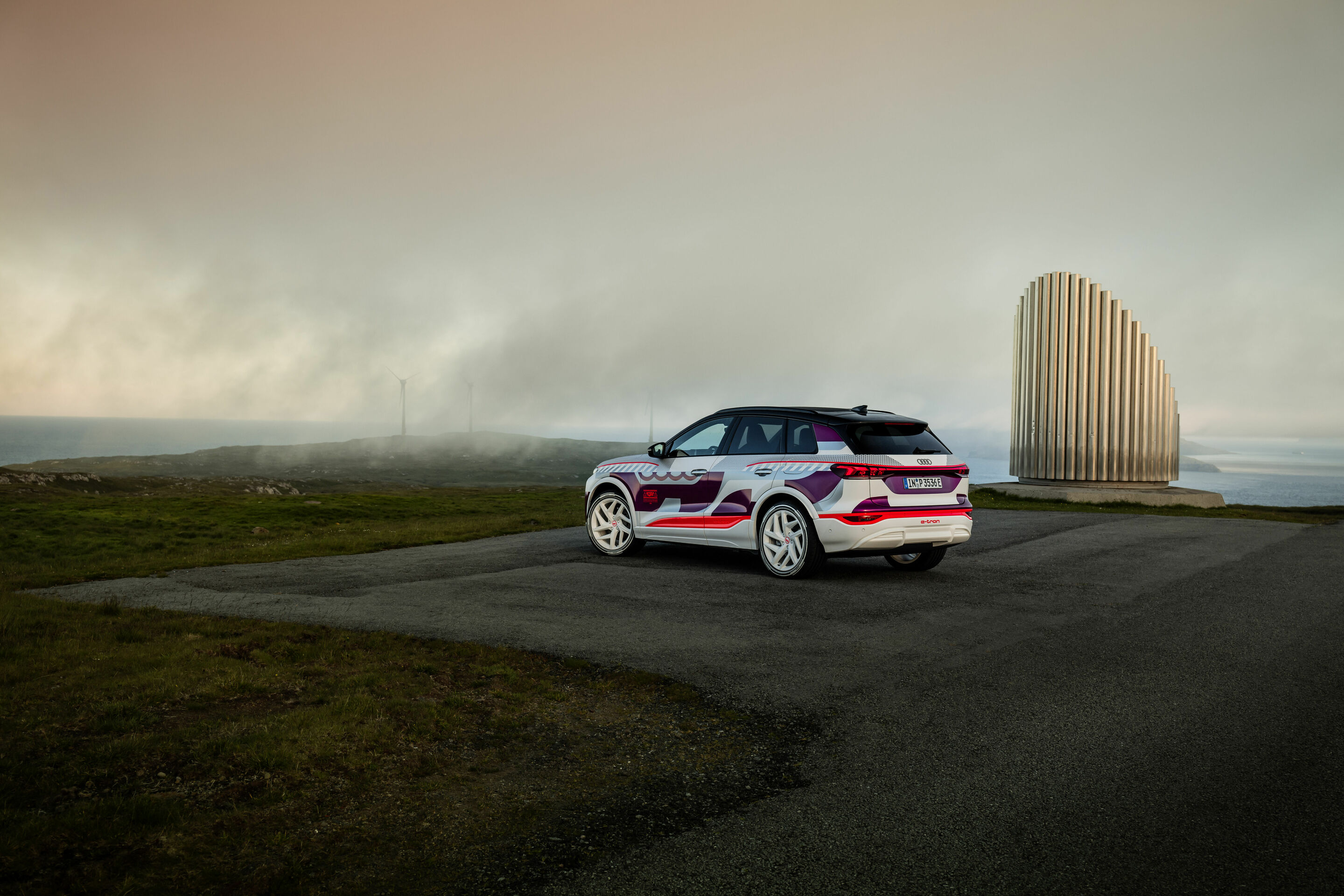 Audi Q6 e-tron prototype