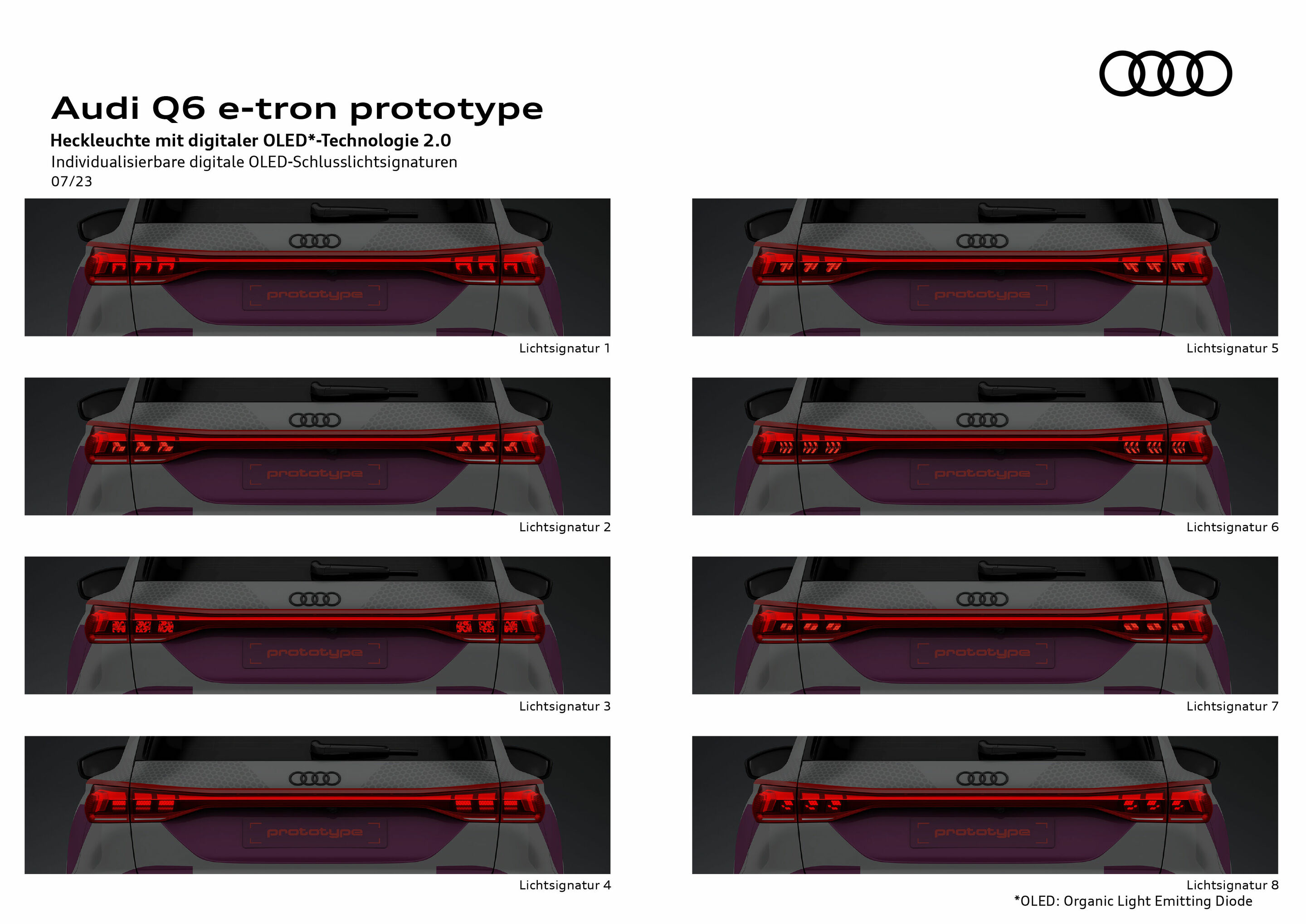 Audi Q6 e-tron Prototyp