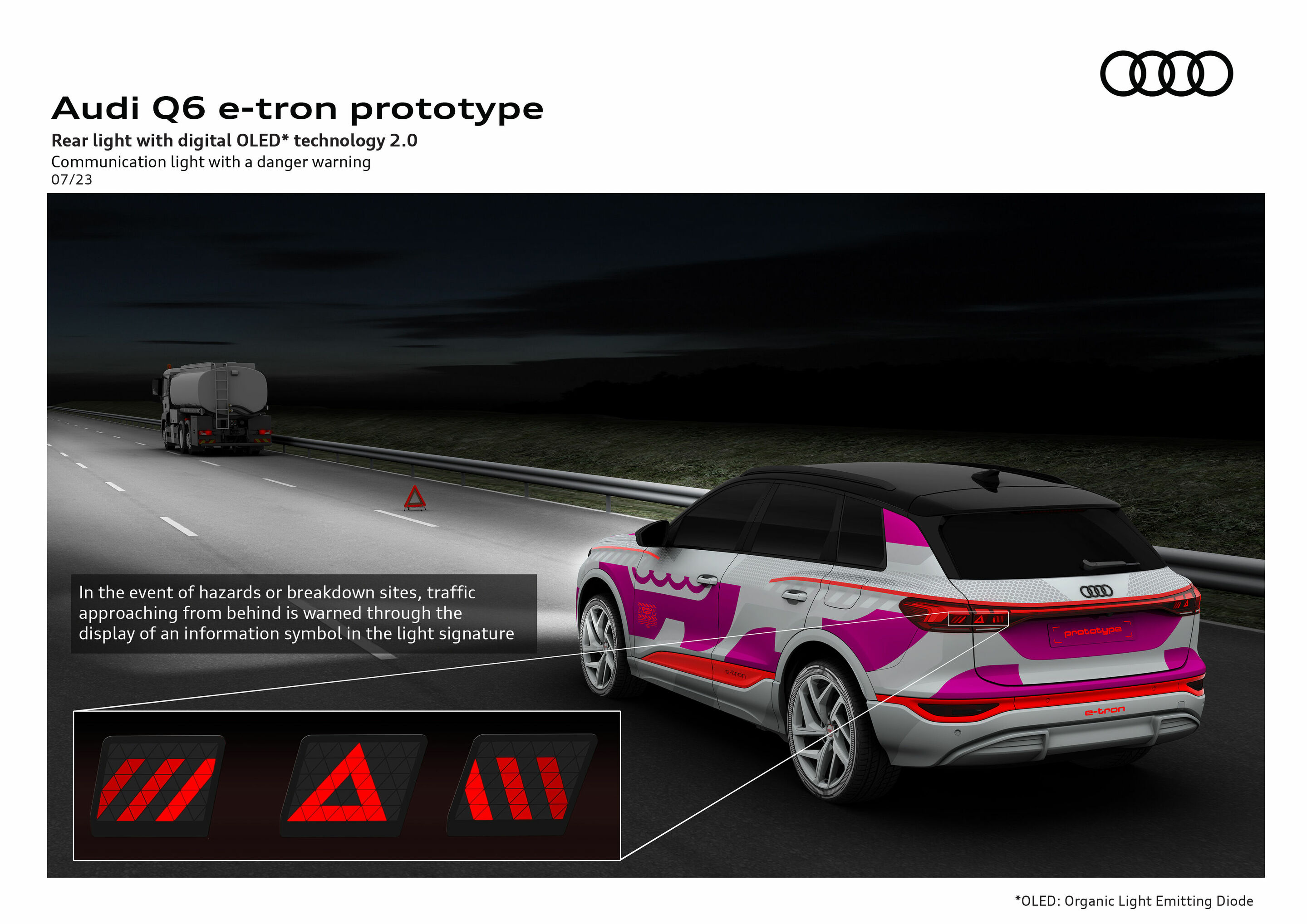 Audi Q6 e-tron prototype