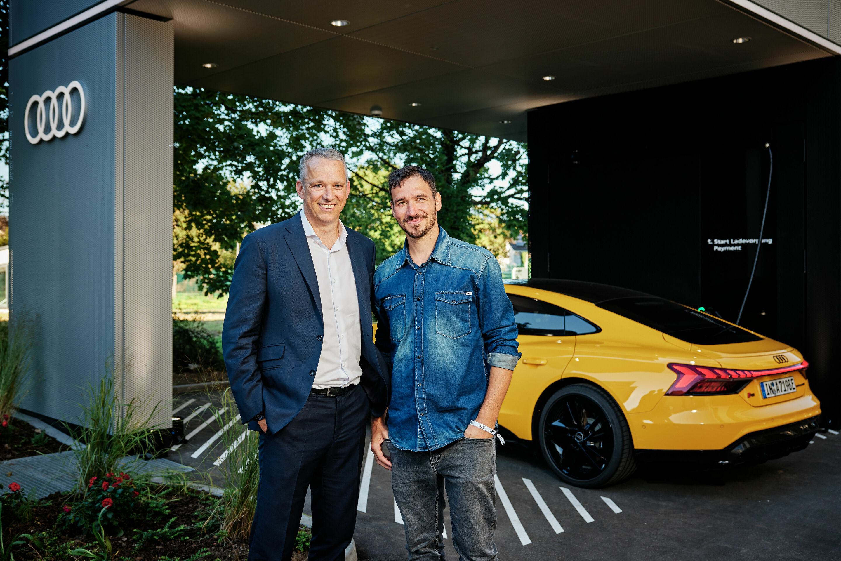 New Audi charging hub opens in Munich