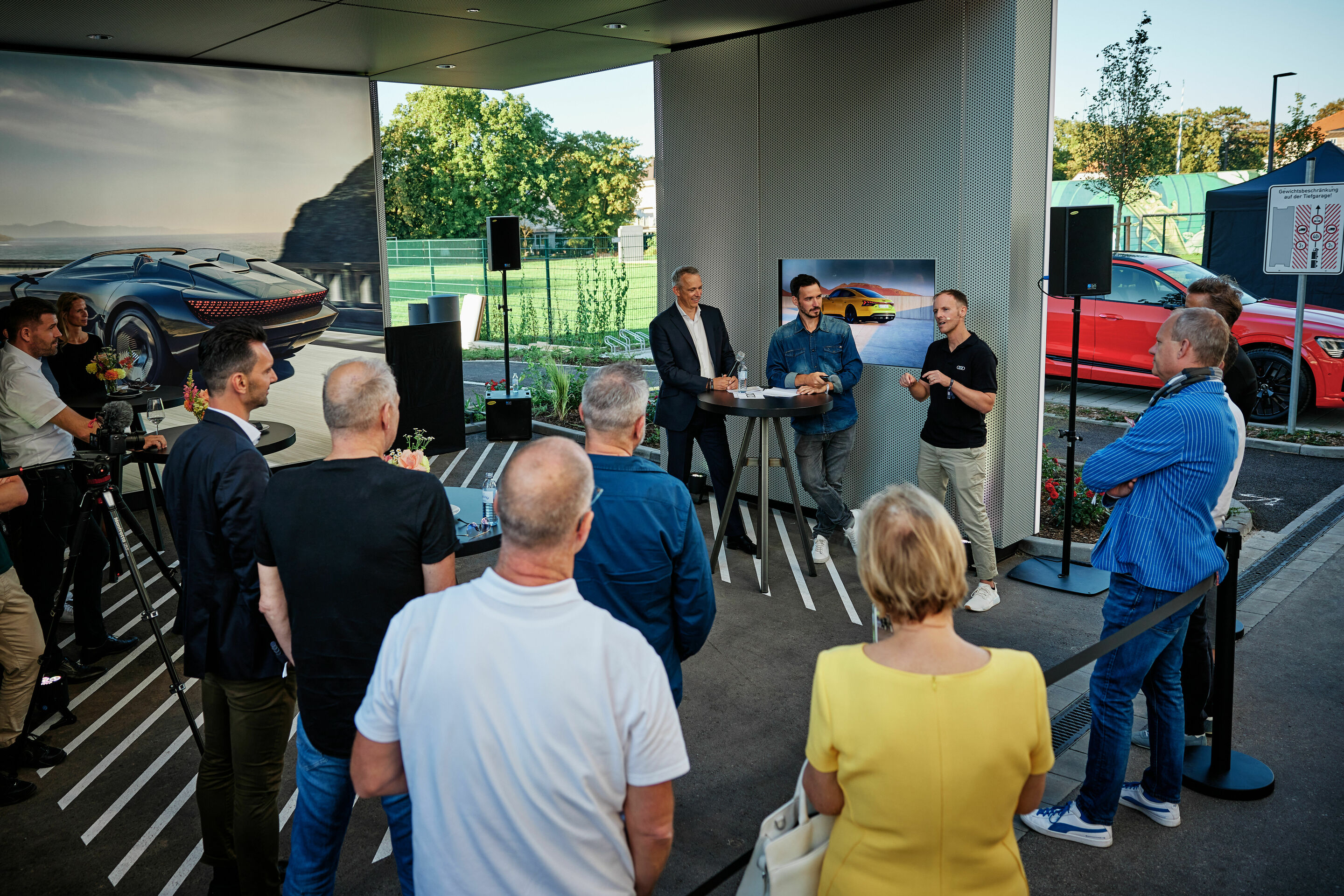 New Audi charging hub opens in Munich