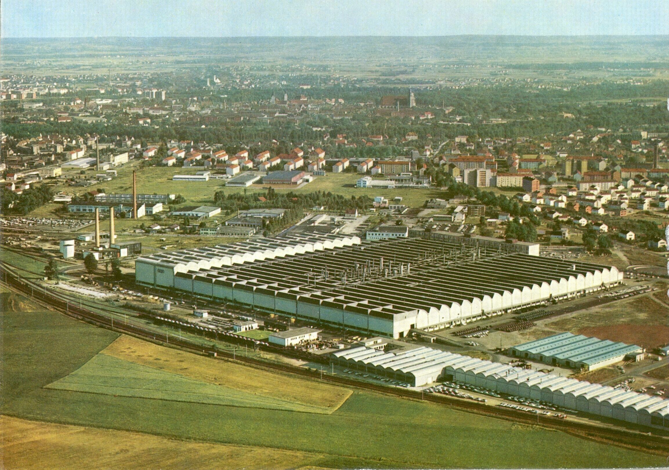 Lecture at the Audi museum mobile: The history of the Auto Union plant