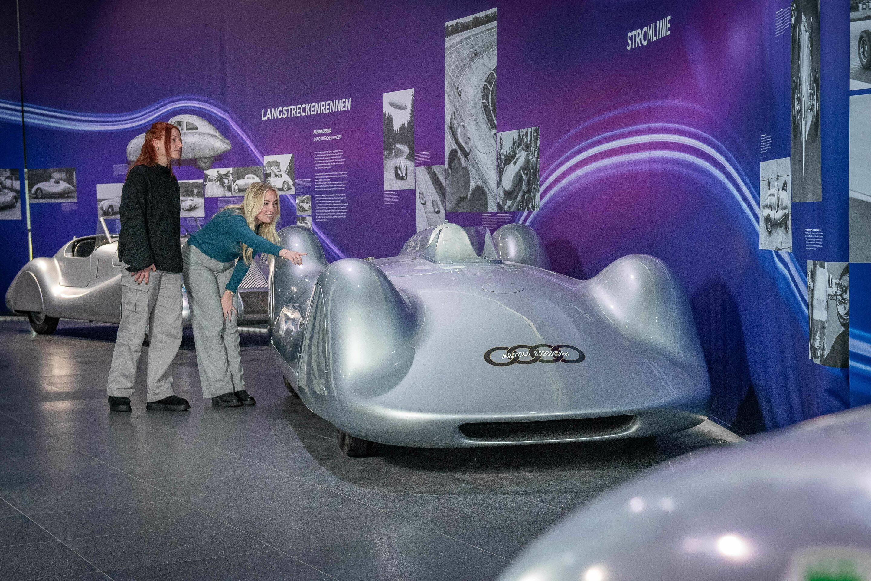 Things are going streamlined at the Audi museum mobile