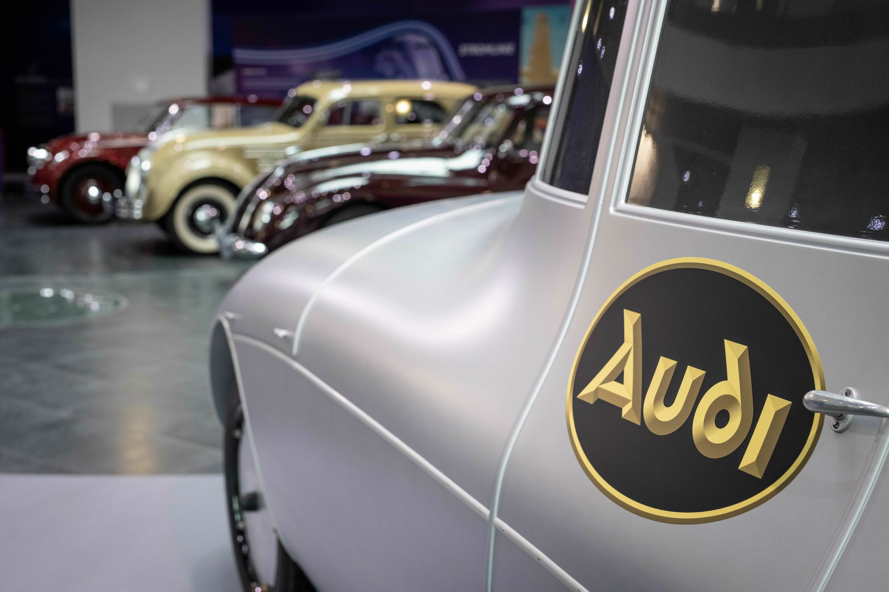 Things are going streamlined at the Audi museum mobile