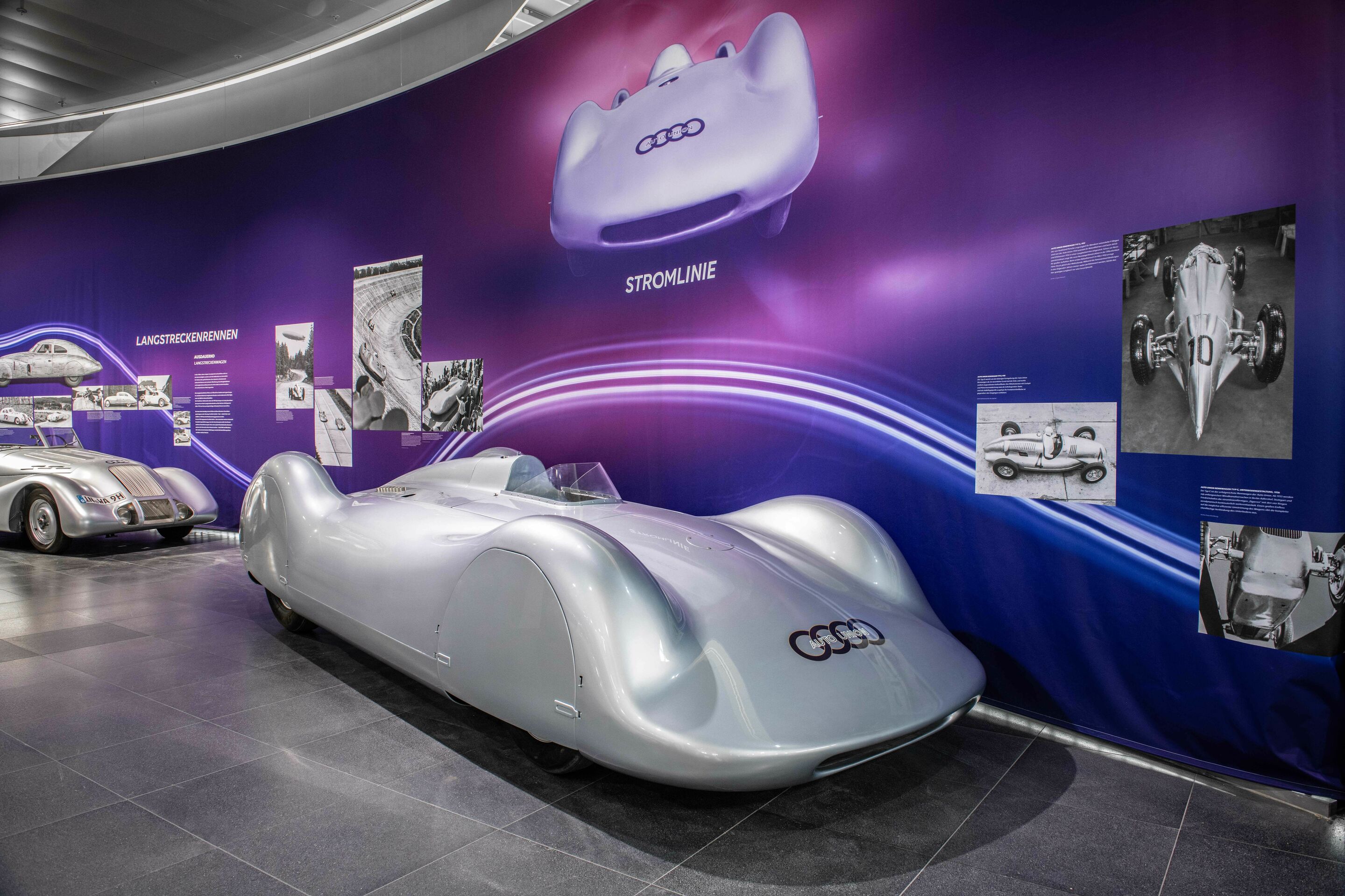 Things are going streamlined at the Audi museum mobile