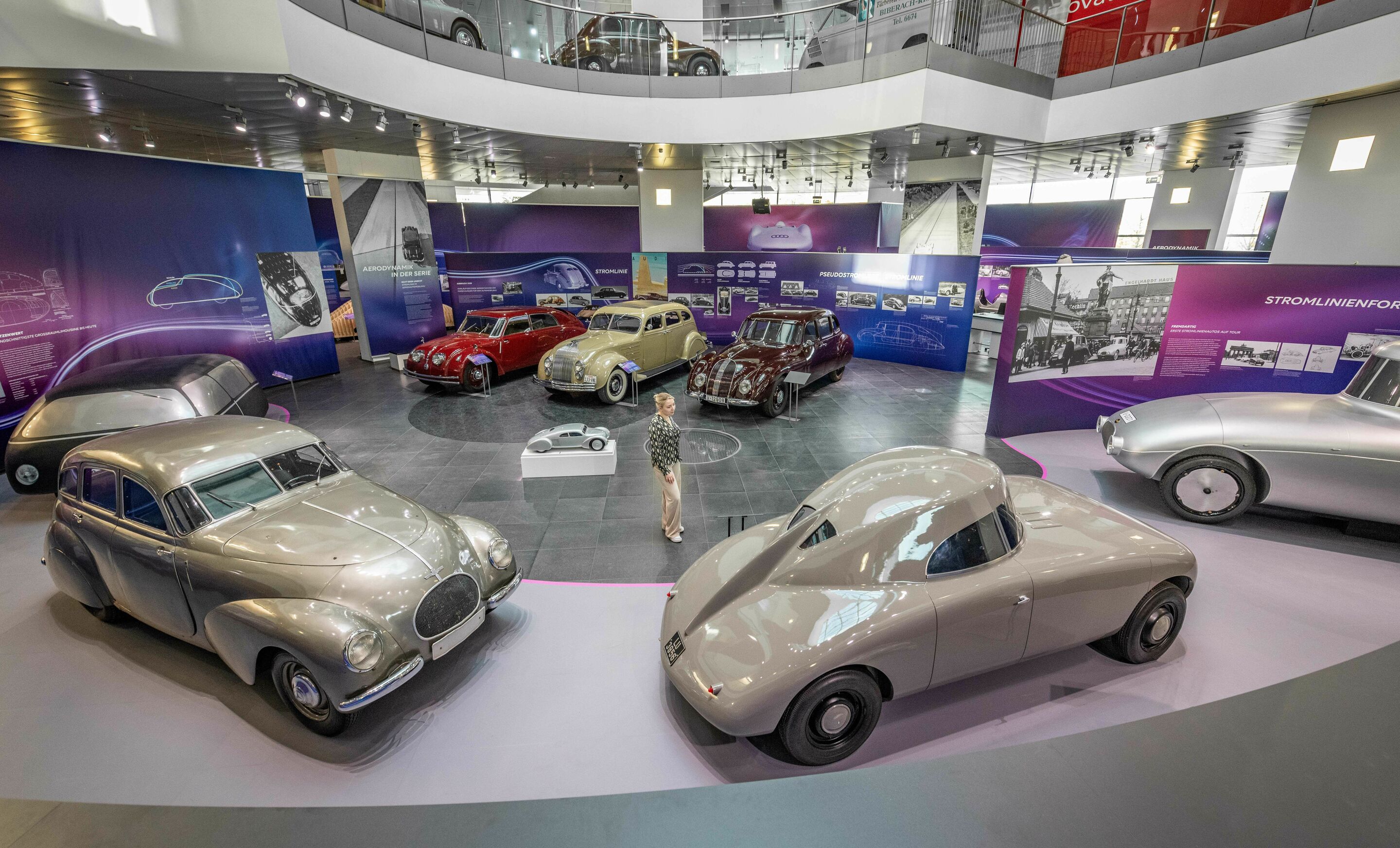 Things are going streamlined at the Audi museum mobile