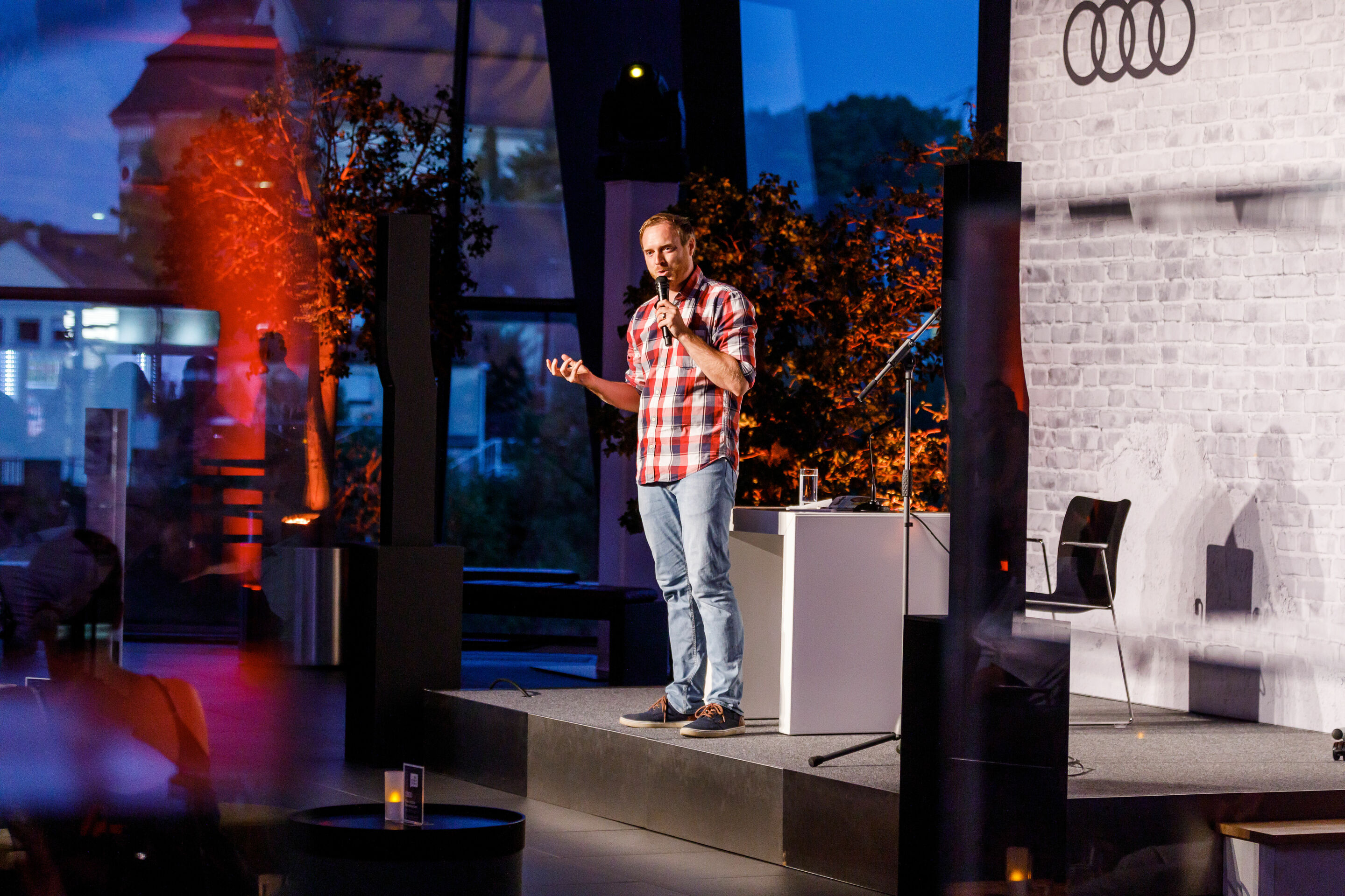 Poetry Slam im Audi Forum Neckarsulm