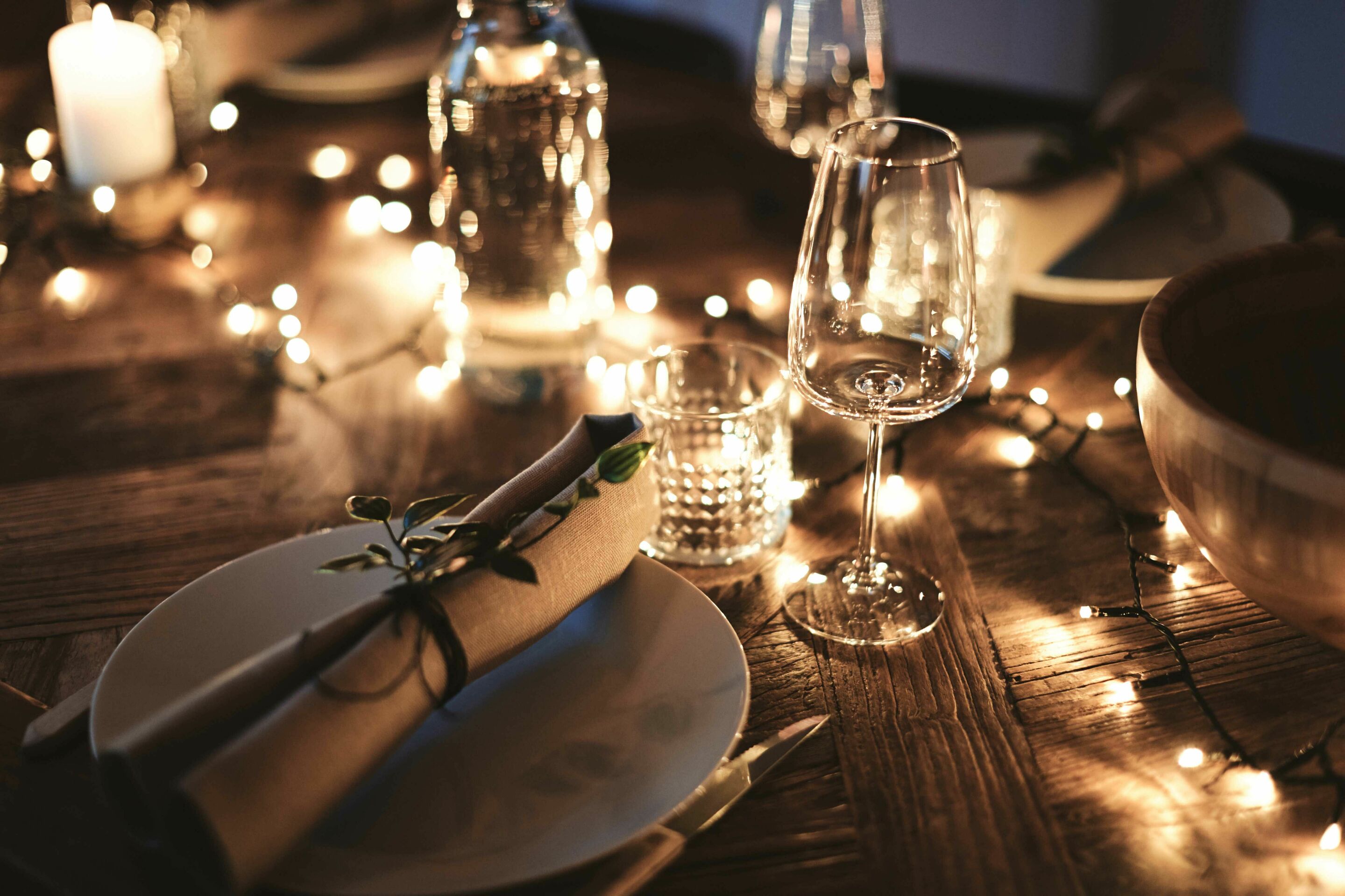 Silvester-Menü mit sechs Gängen im Restaurant AVUS