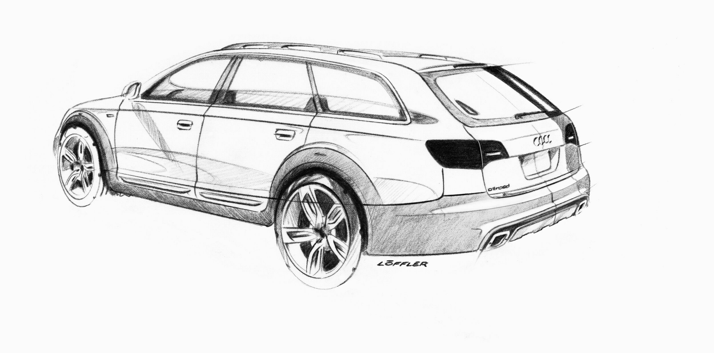 Audi allroad quattro concept - design