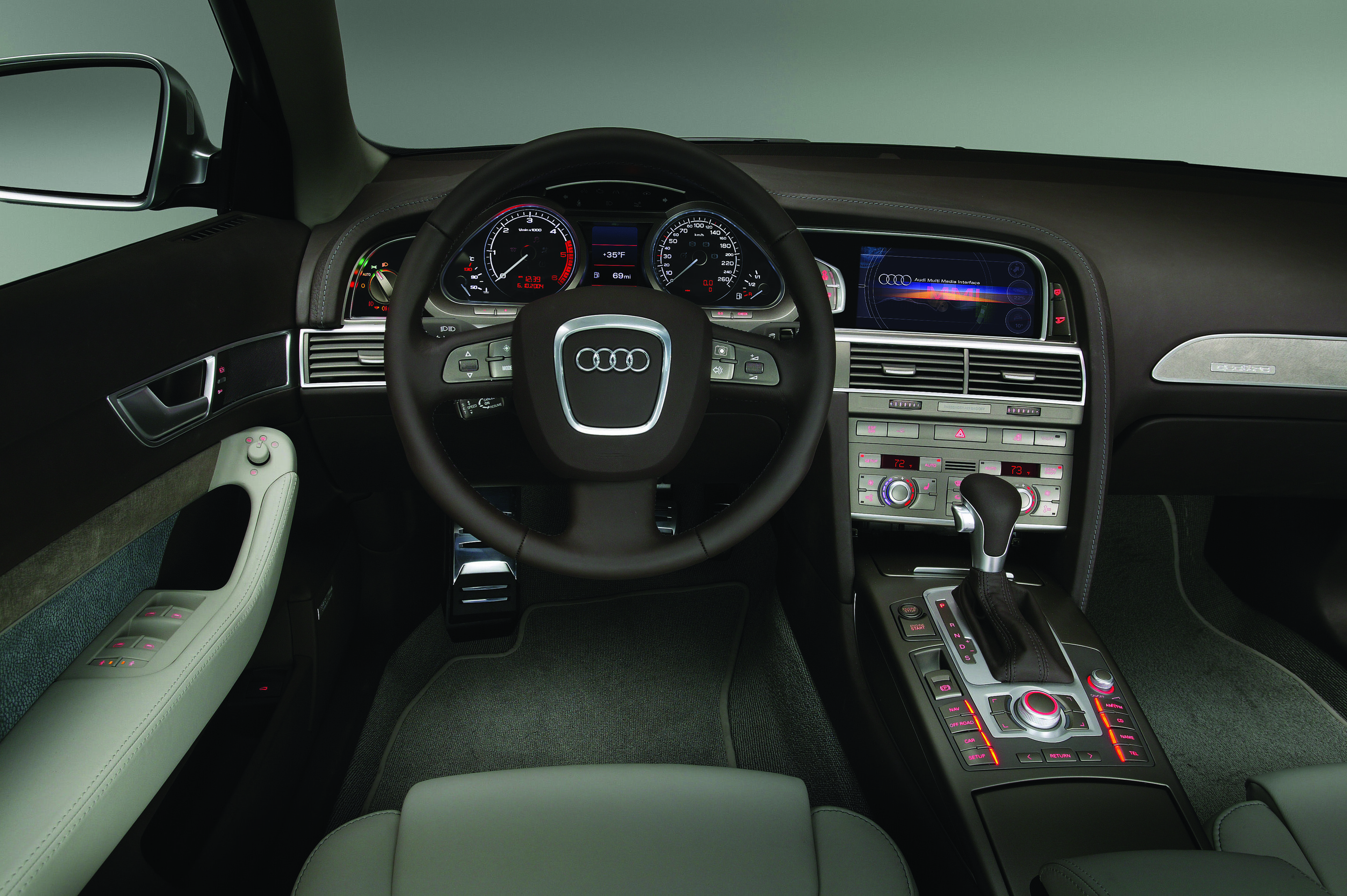 Audi allroad quattro concept - cockpit