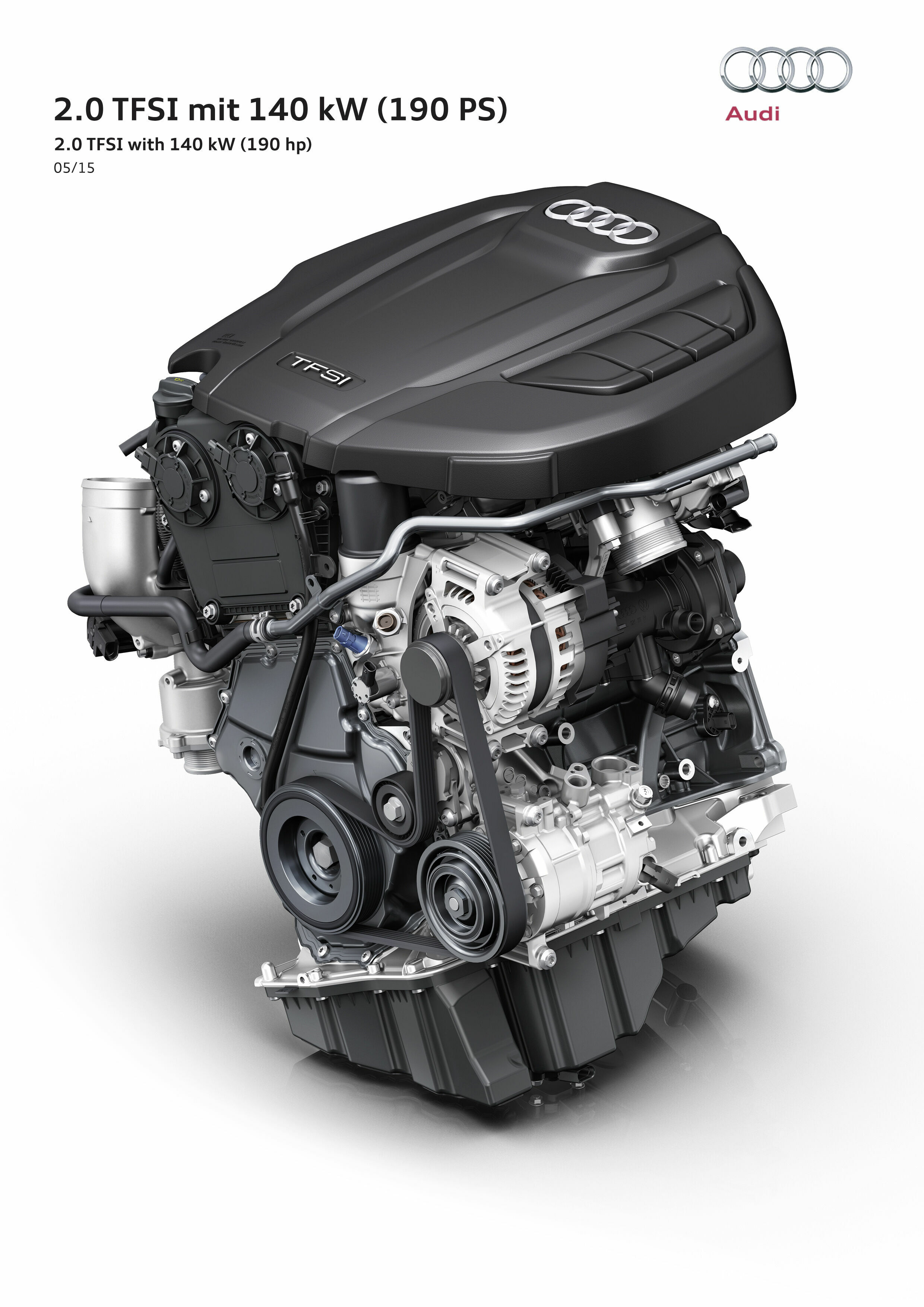 World premiere at the Vienna Motor Symposium: new high-efficiency engine from Audi