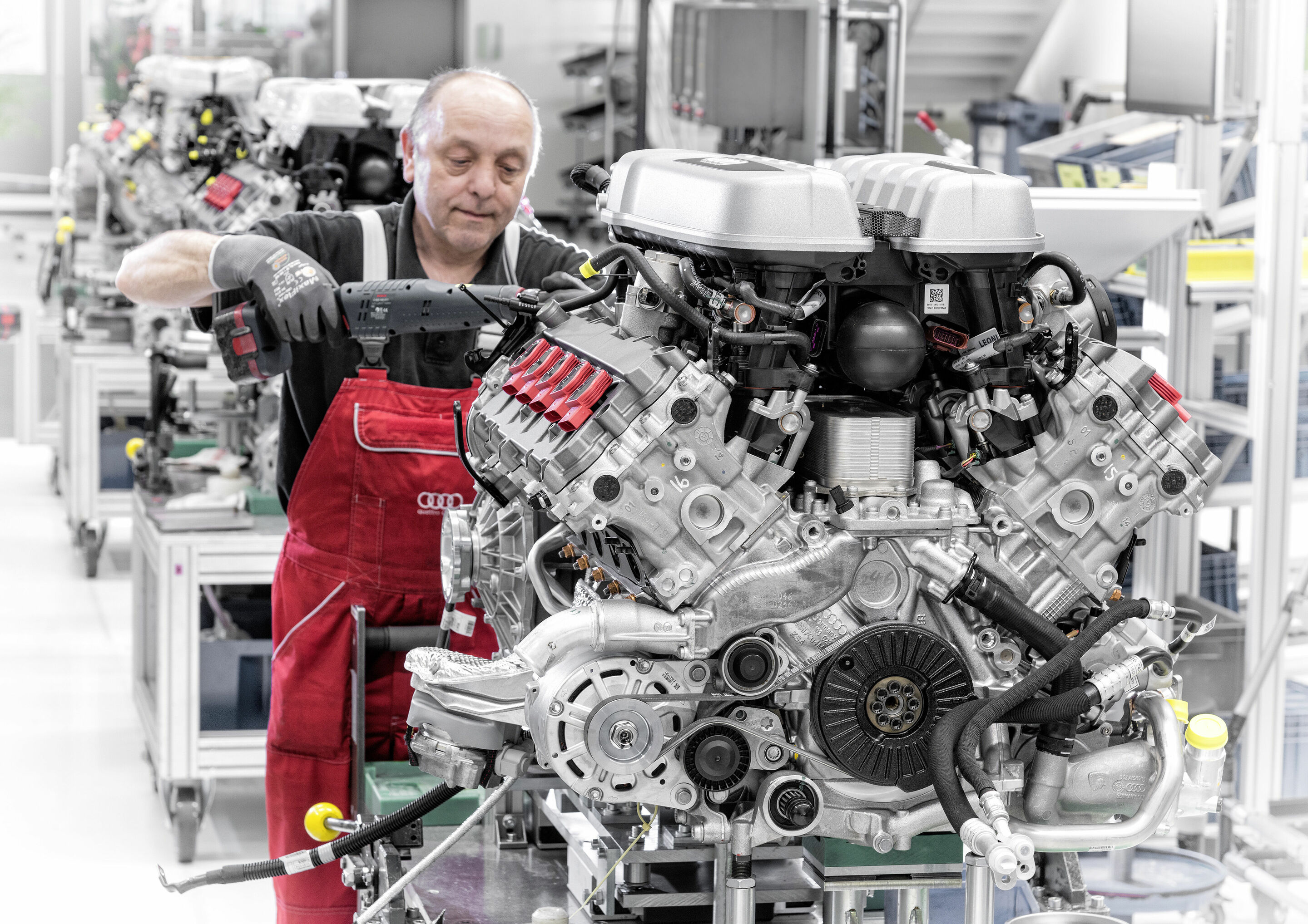 R8 Manufaktur quattro GmbH in den Audi Böllinger Höfen am Standort Neckarsulm.