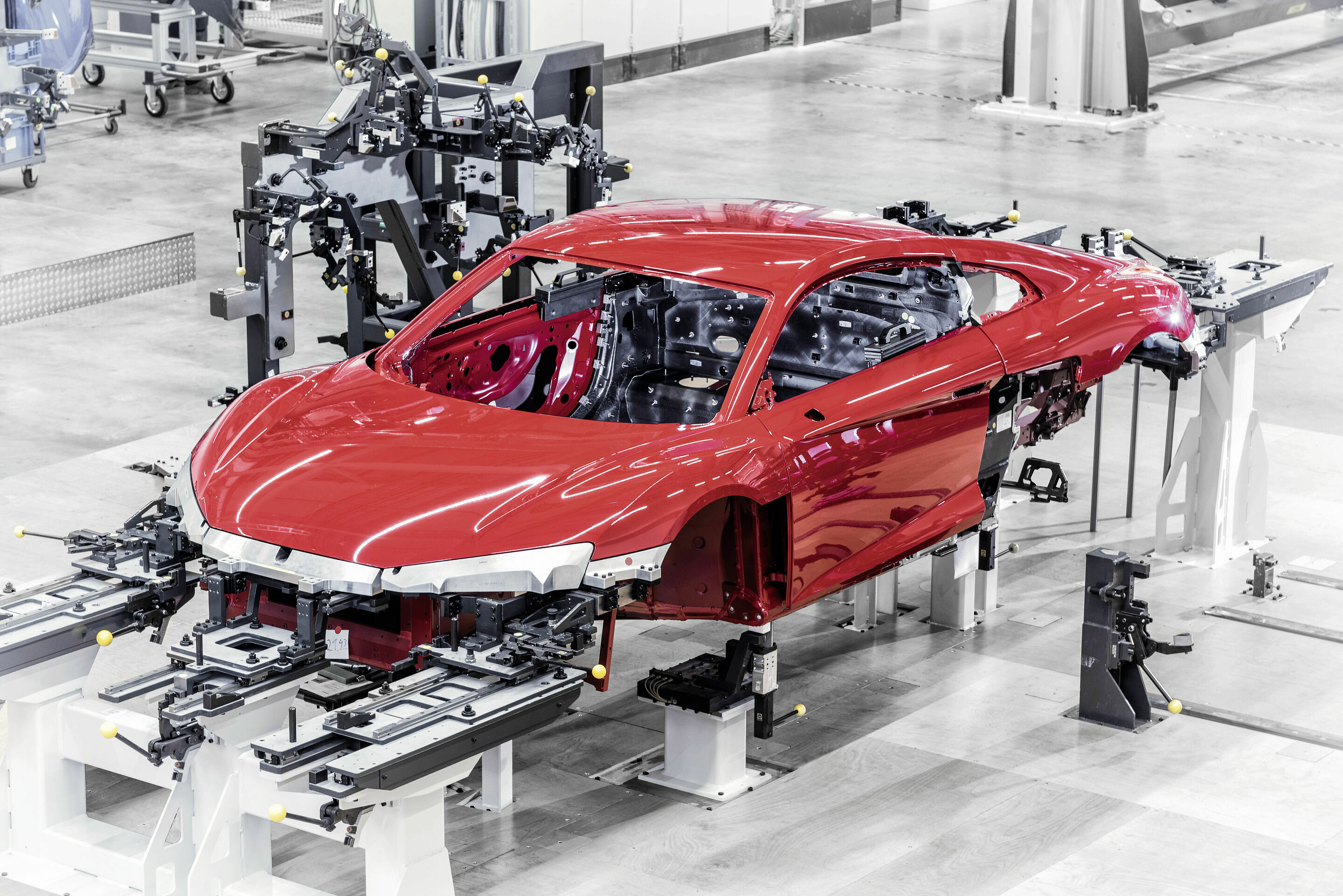 R8 Manufaktur quattro GmbH in den Audi Böllinger Höfen am Standort Neckarsulm.