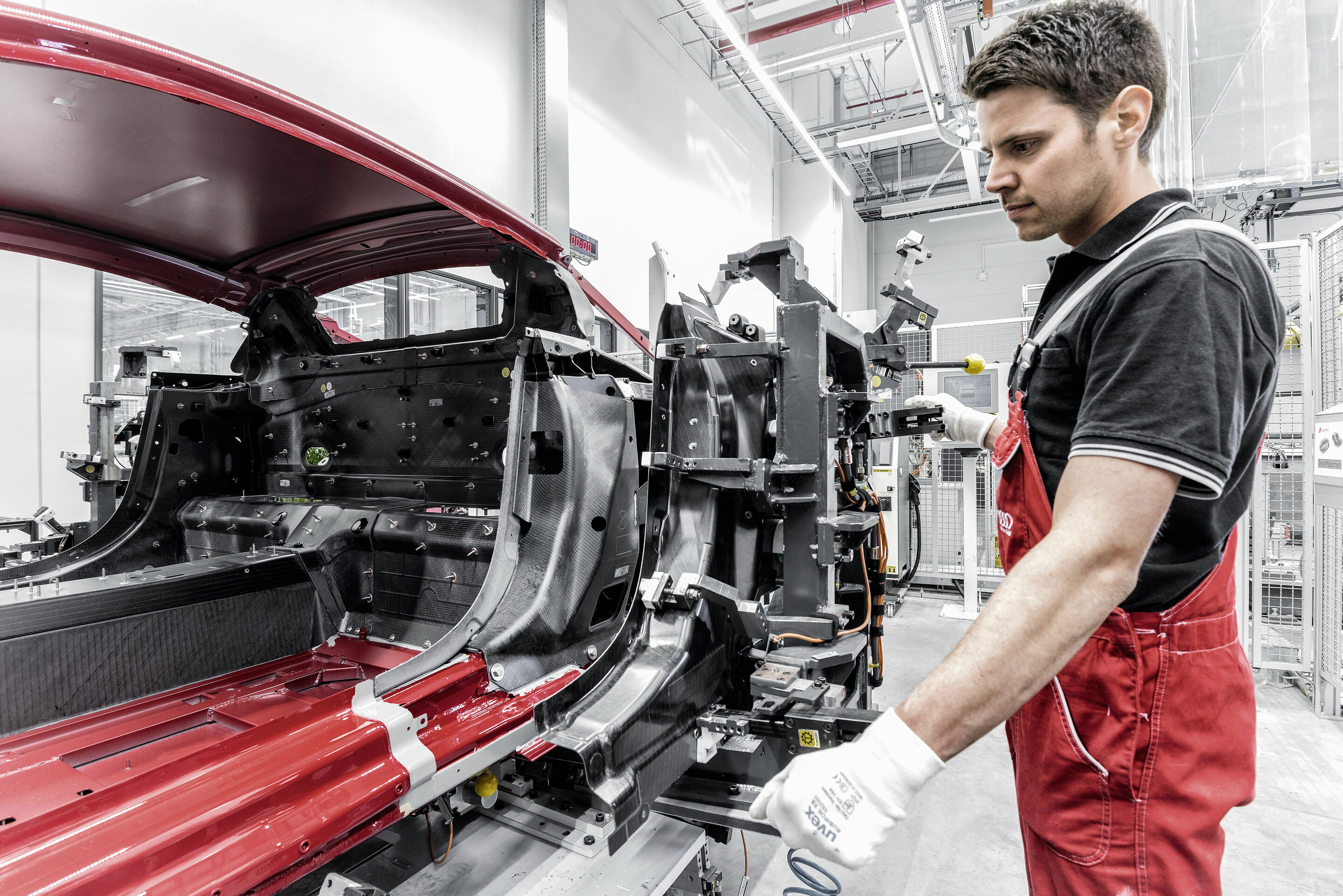 R8 Manufaktur quattro GmbH in den Audi Böllinger Höfen am Standort Neckarsulm.