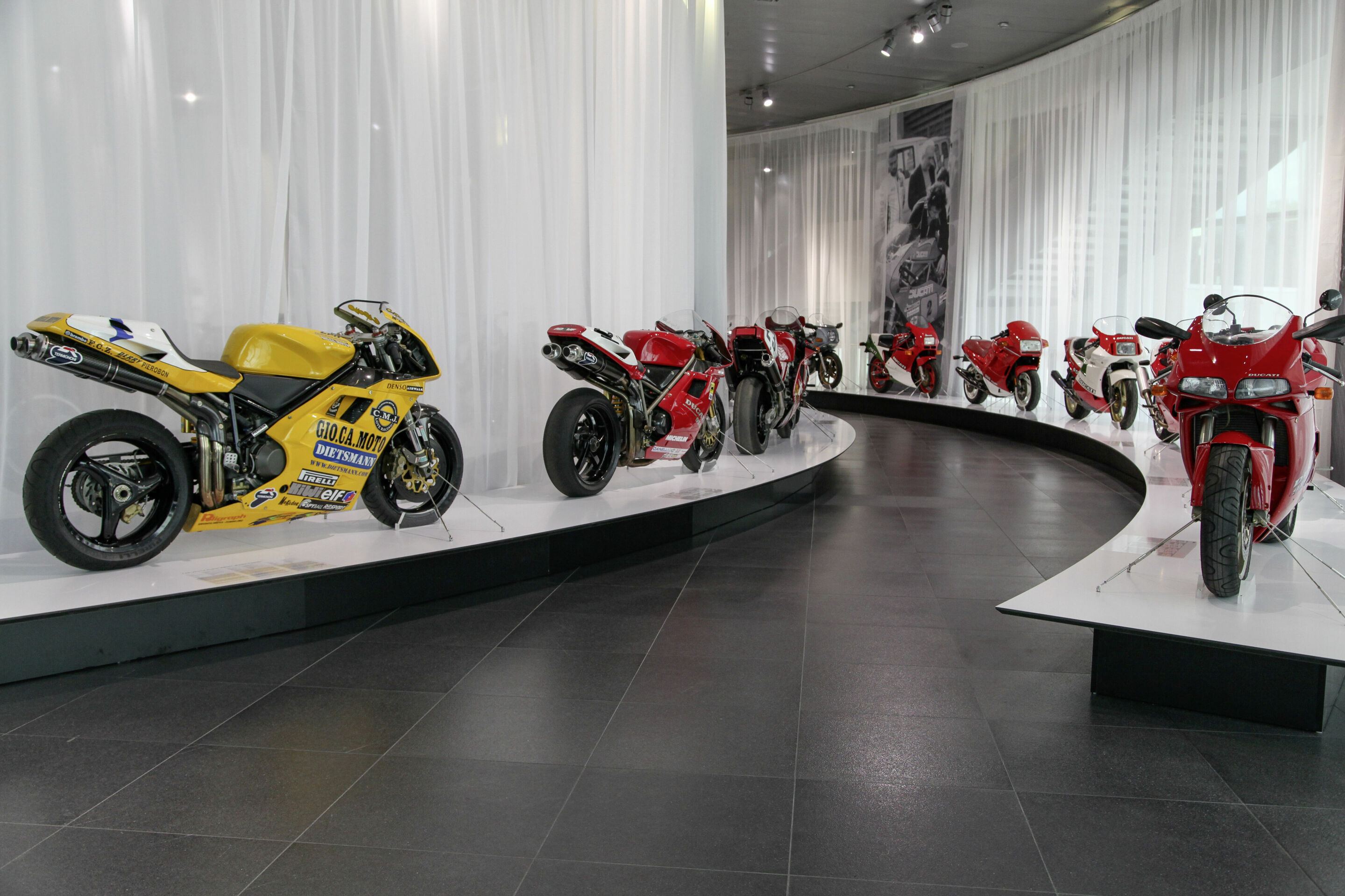 Ducati-Leidenschaft im Audi museum mobile