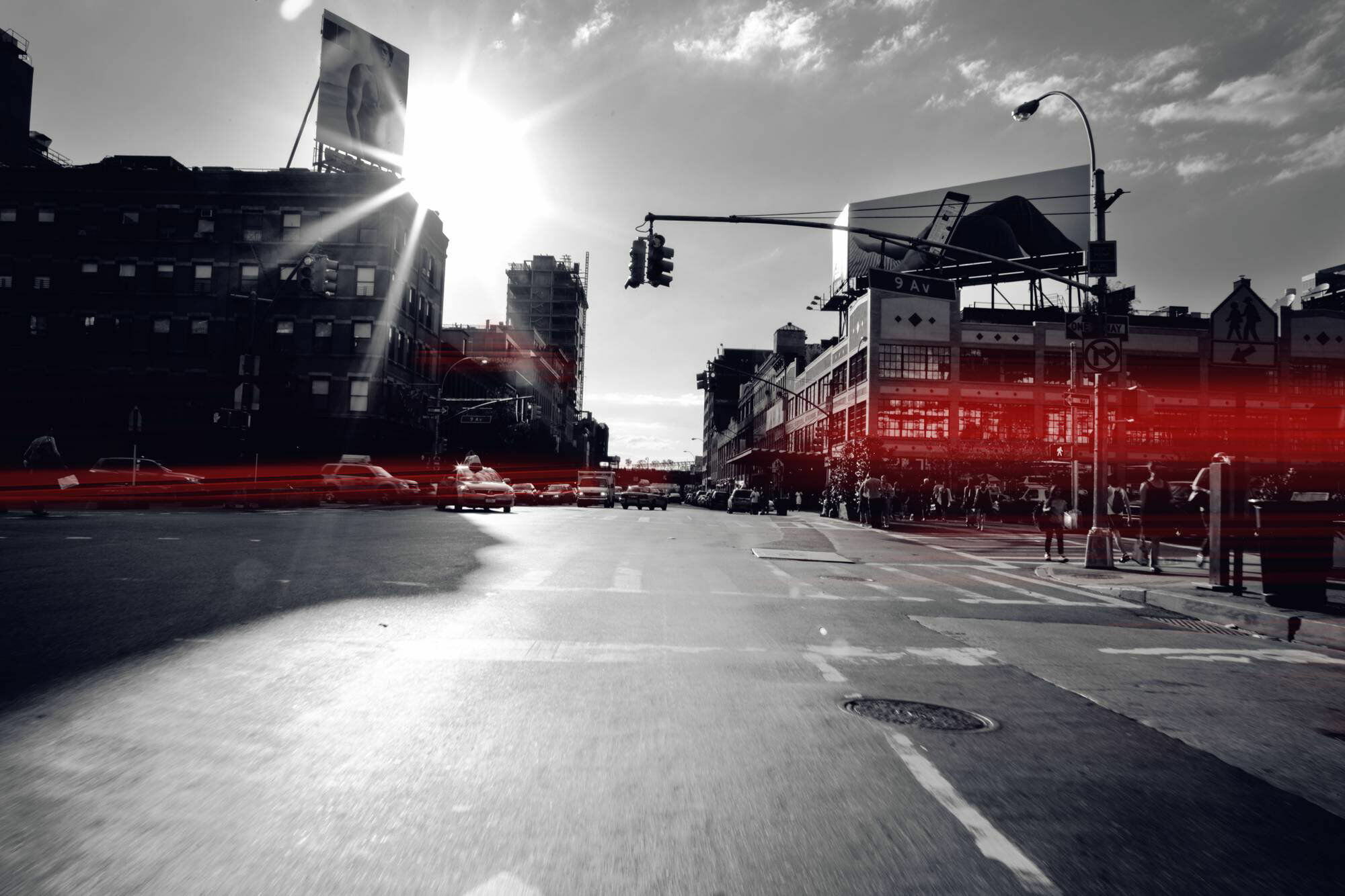 Audi networks with traffic lights in the USA