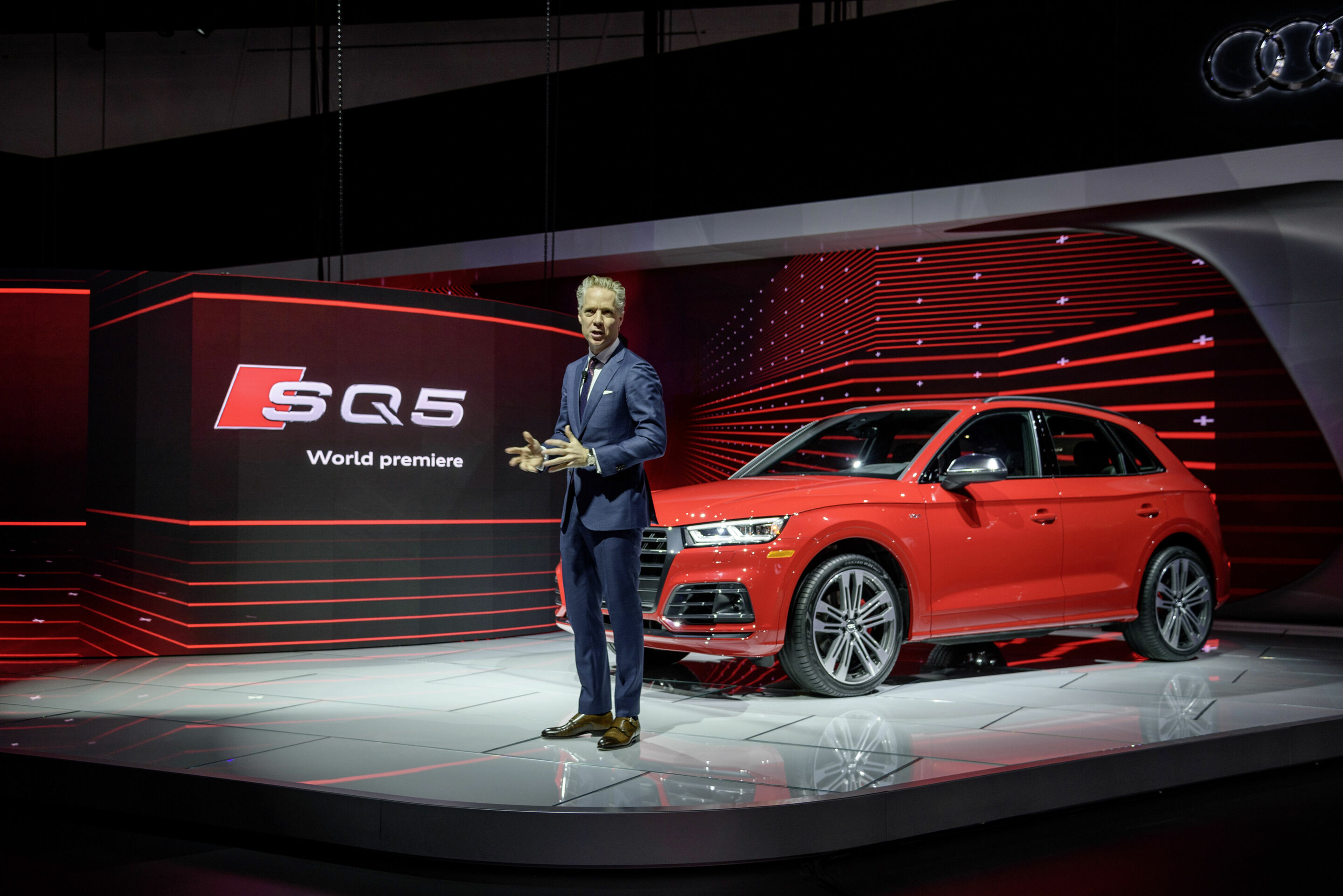 Audi at the 2017 American Auto Show in Detroit