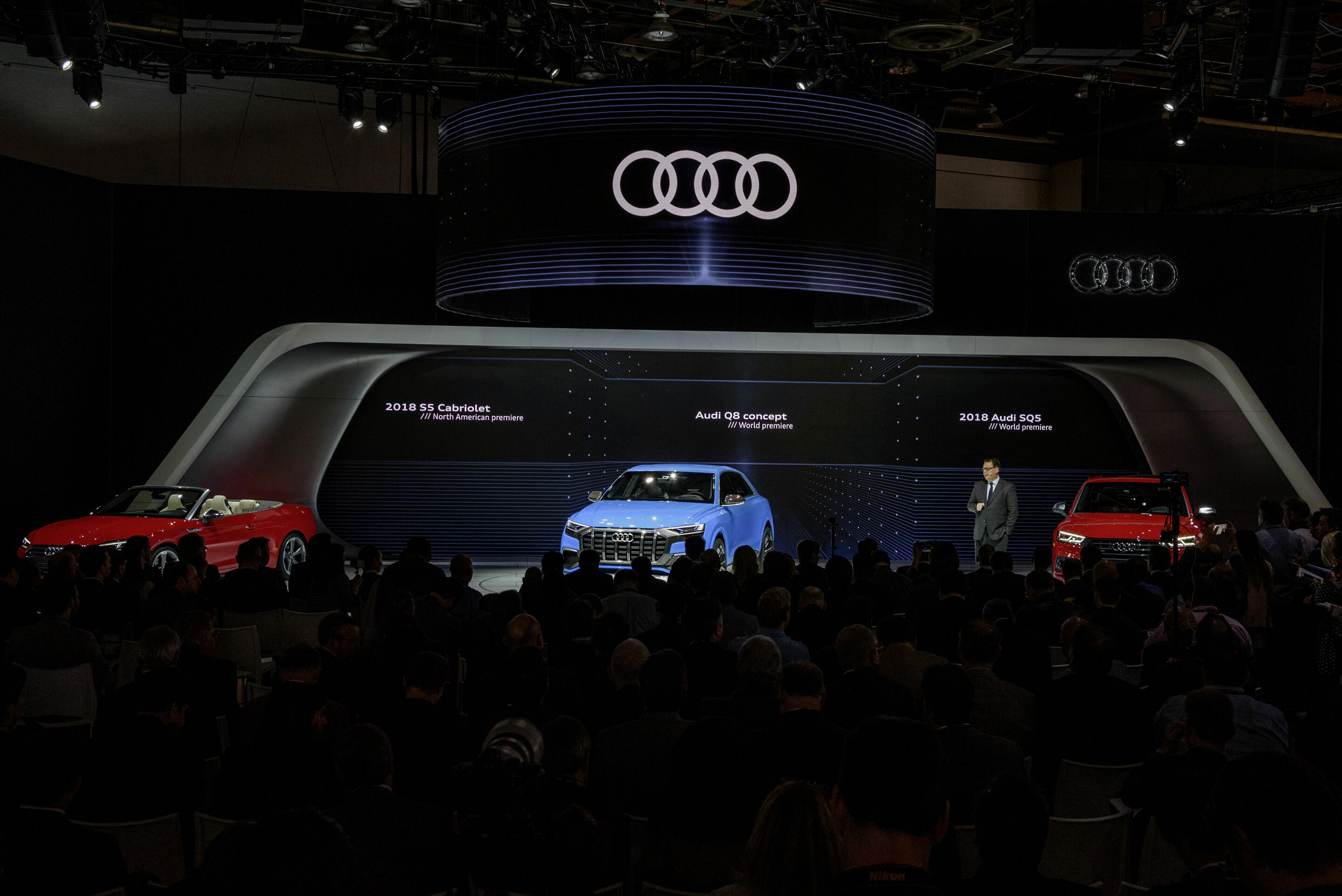 Audi at the 2017 American Auto Show in Detroit