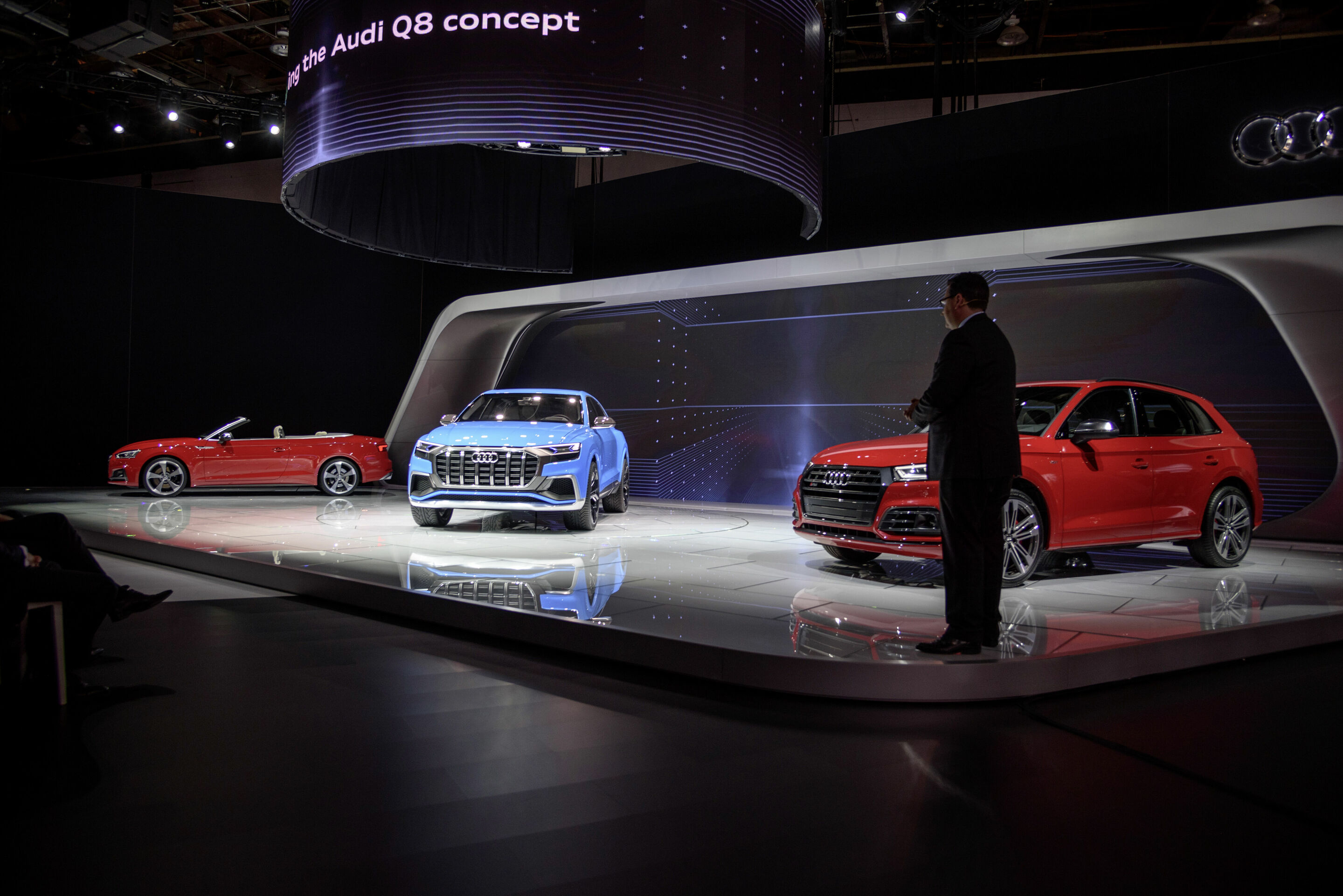 Audi at the 2017 American Auto Show in Detroit