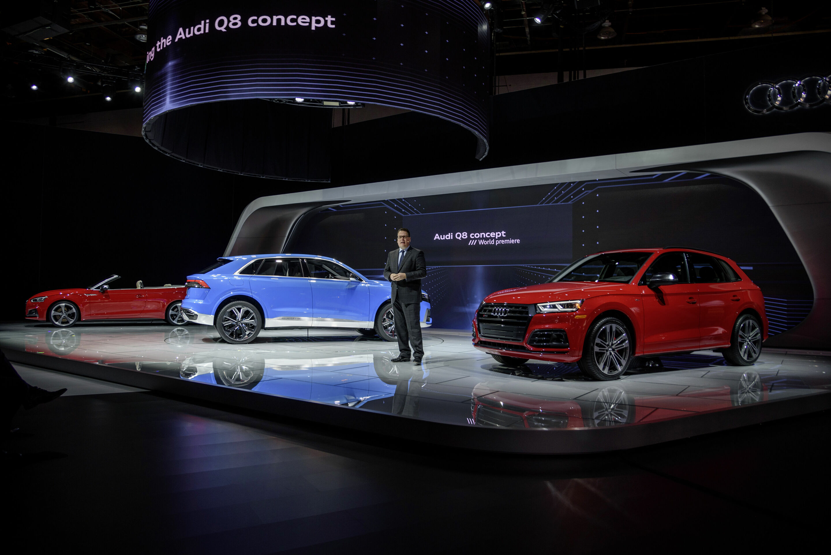 Audi at the 2017 American Auto Show in Detroit