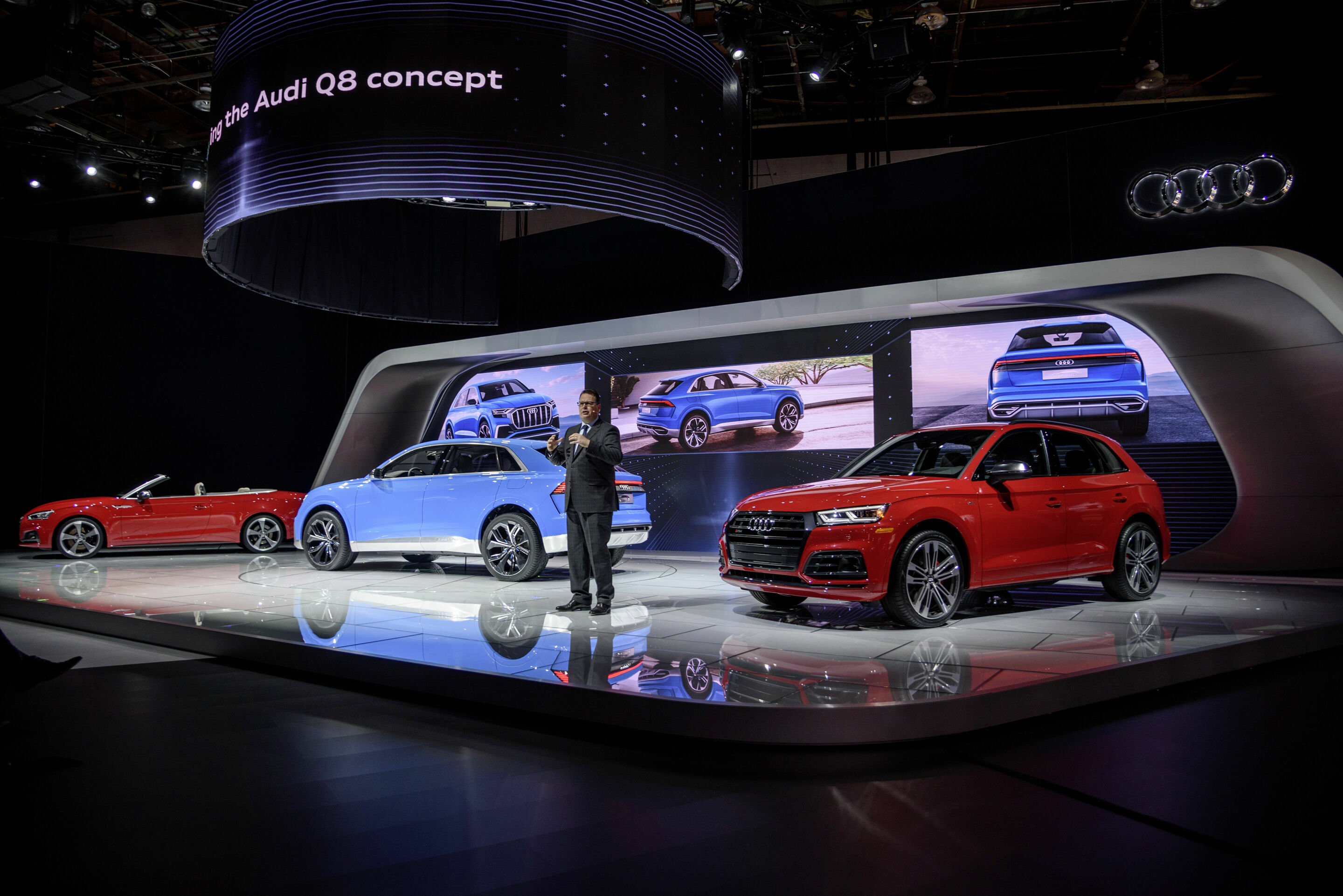 Audi at the 2017 American Auto Show in Detroit