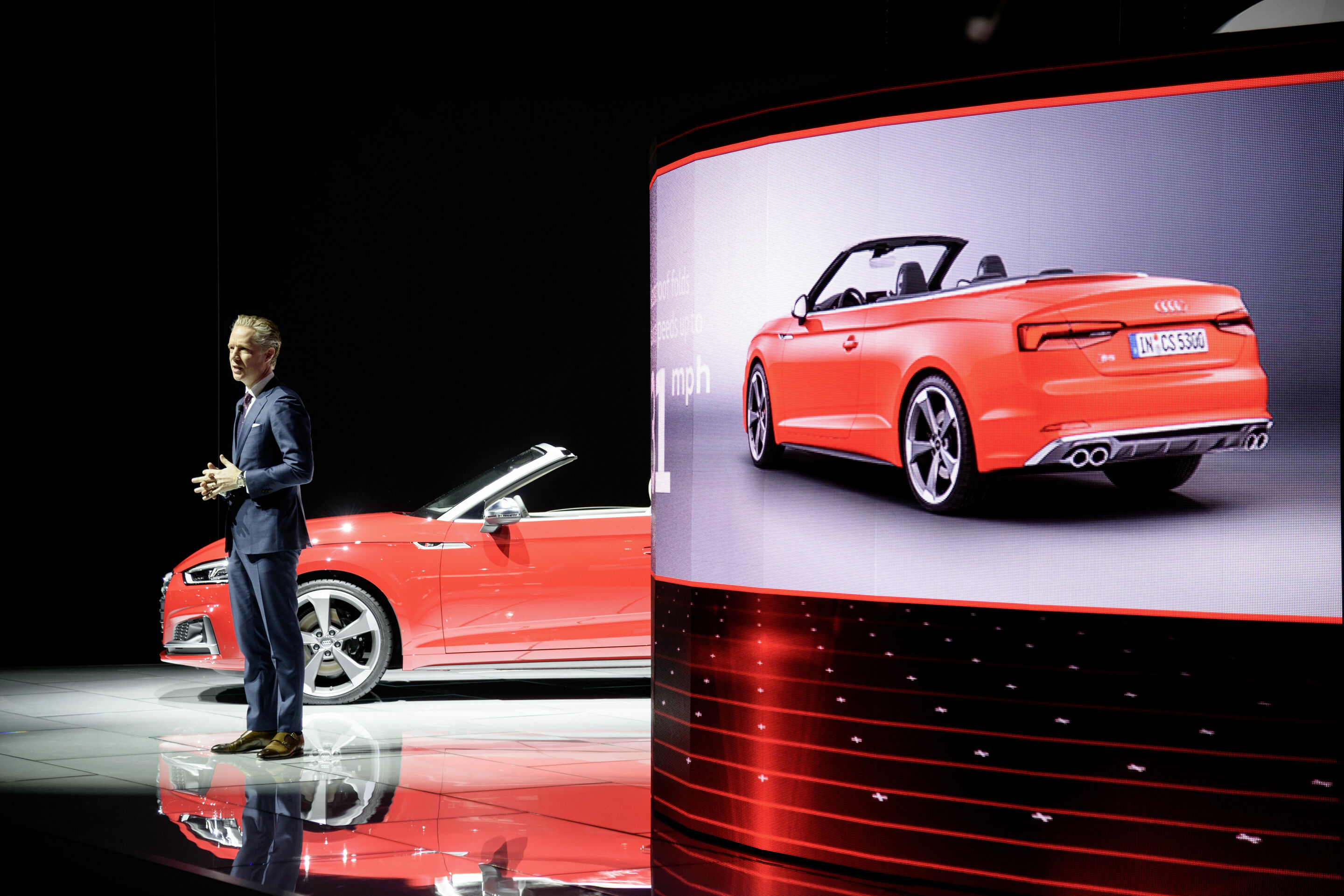 Audi at the 2017 American Auto Show in Detroit
