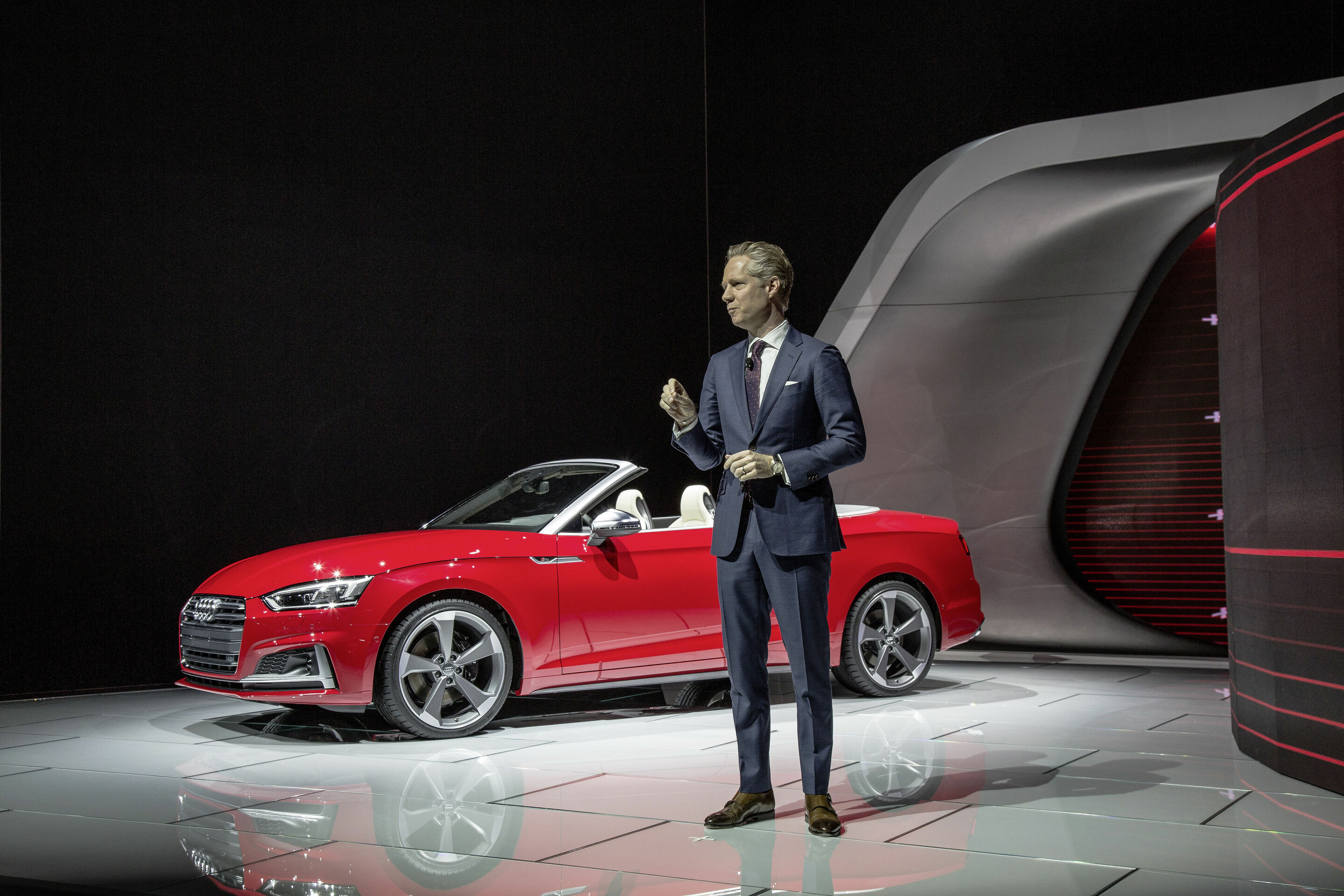 Audi at the 2017 American Auto Show in Detroit