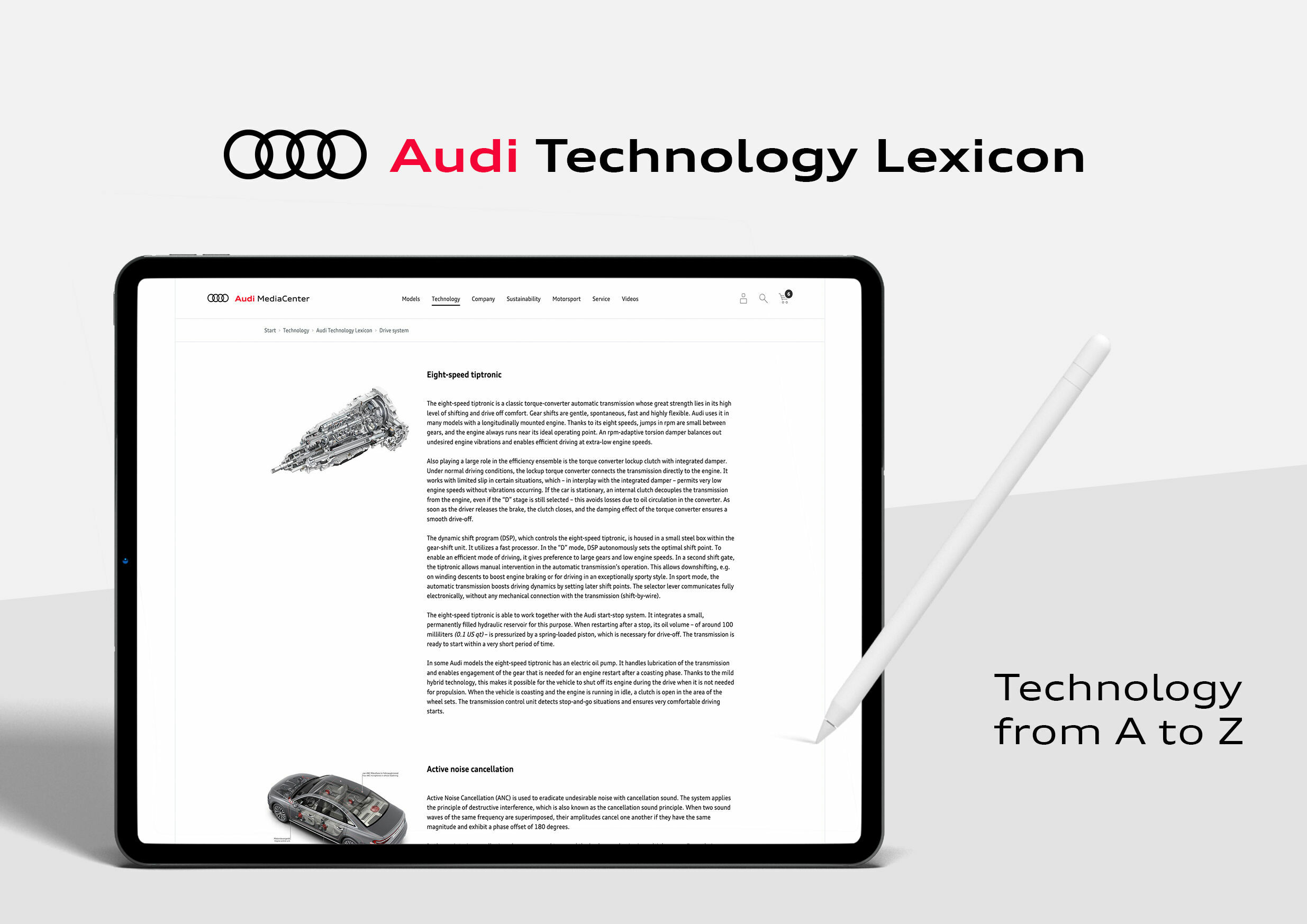 Audi Technology Lexicon Audi MediaCenter
