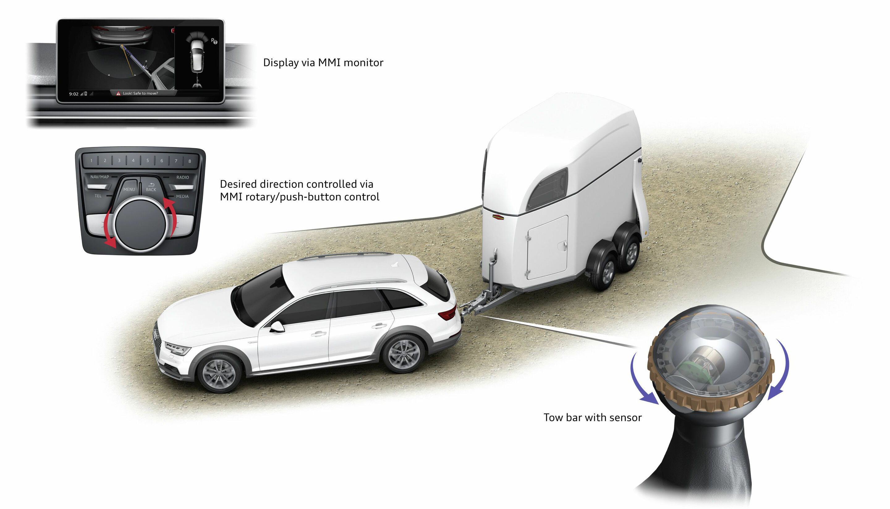 Trailer maneuver assist