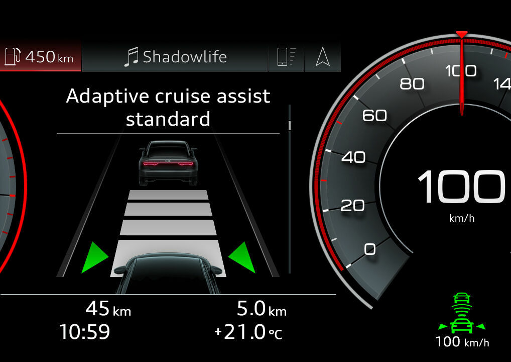 Adaptive cruise assist