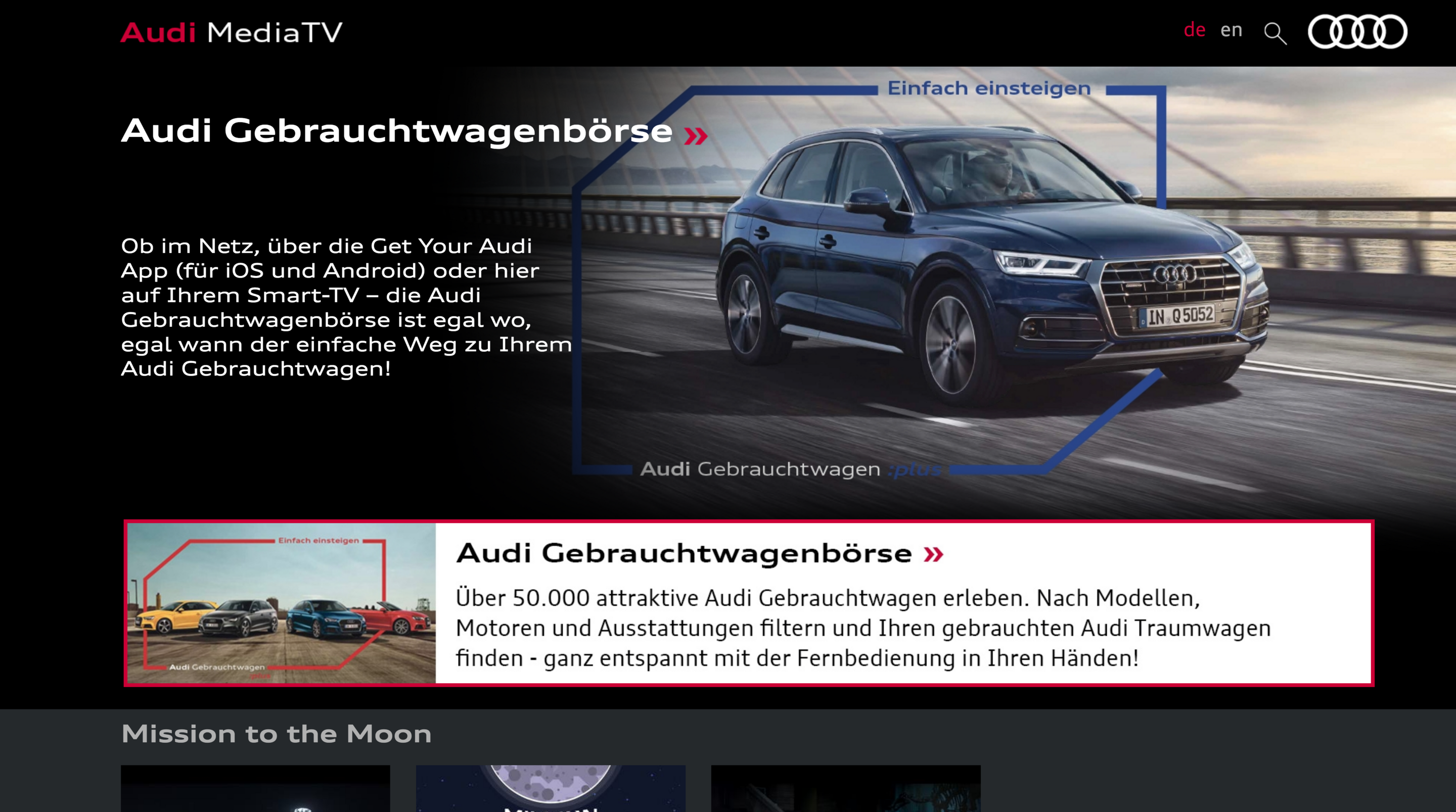 Audimedia.TV-App