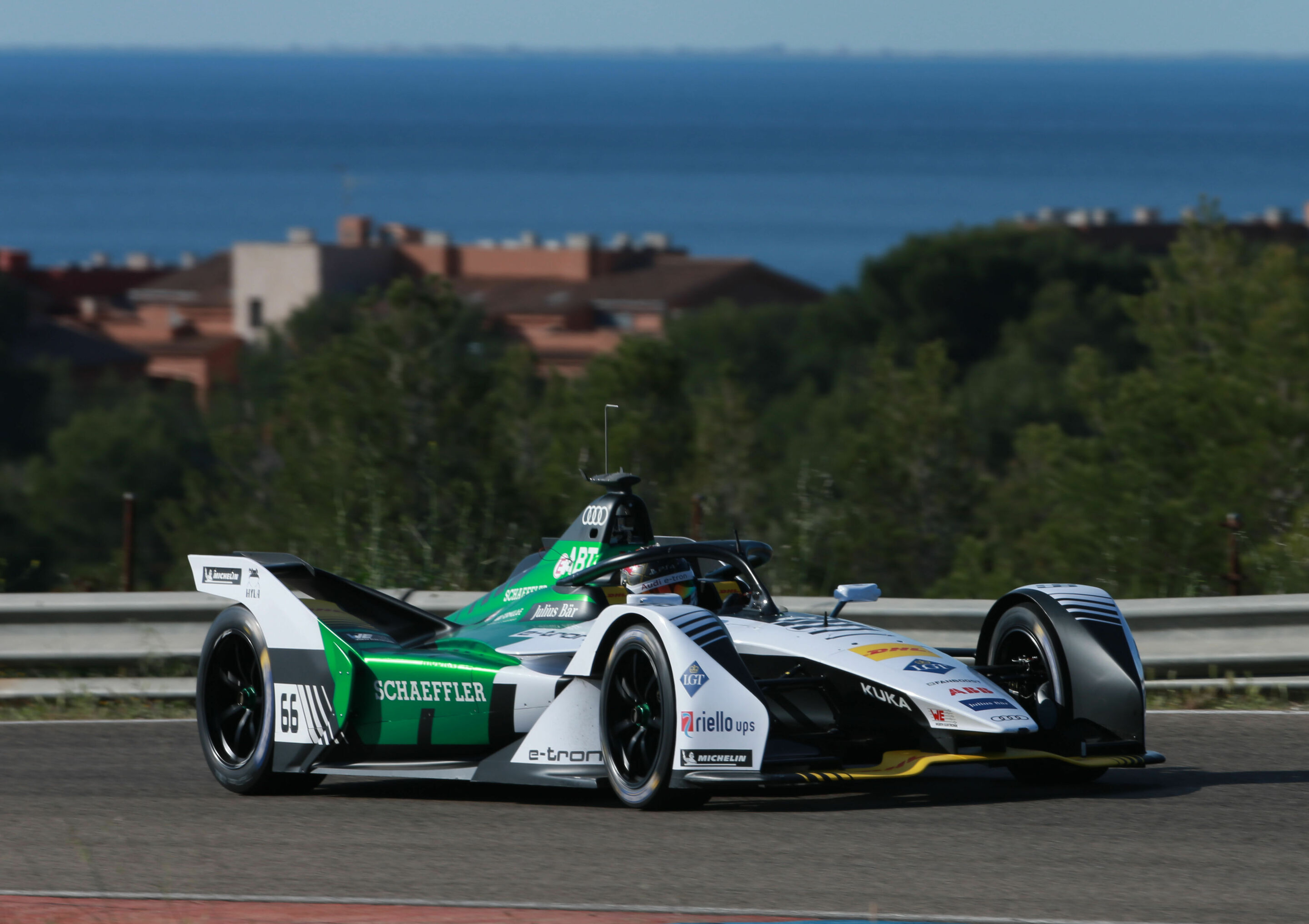 Formula E, test at Calafat