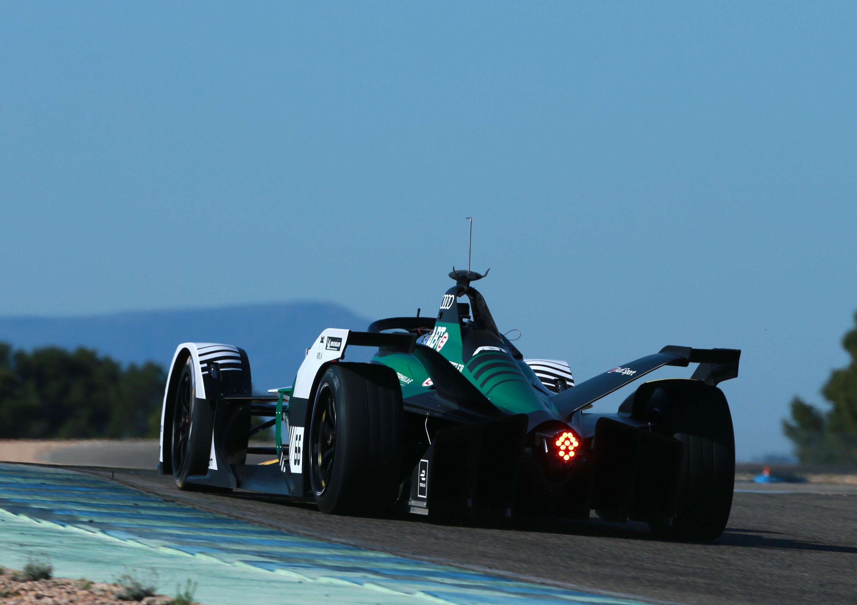 Formula E, test at Calafat