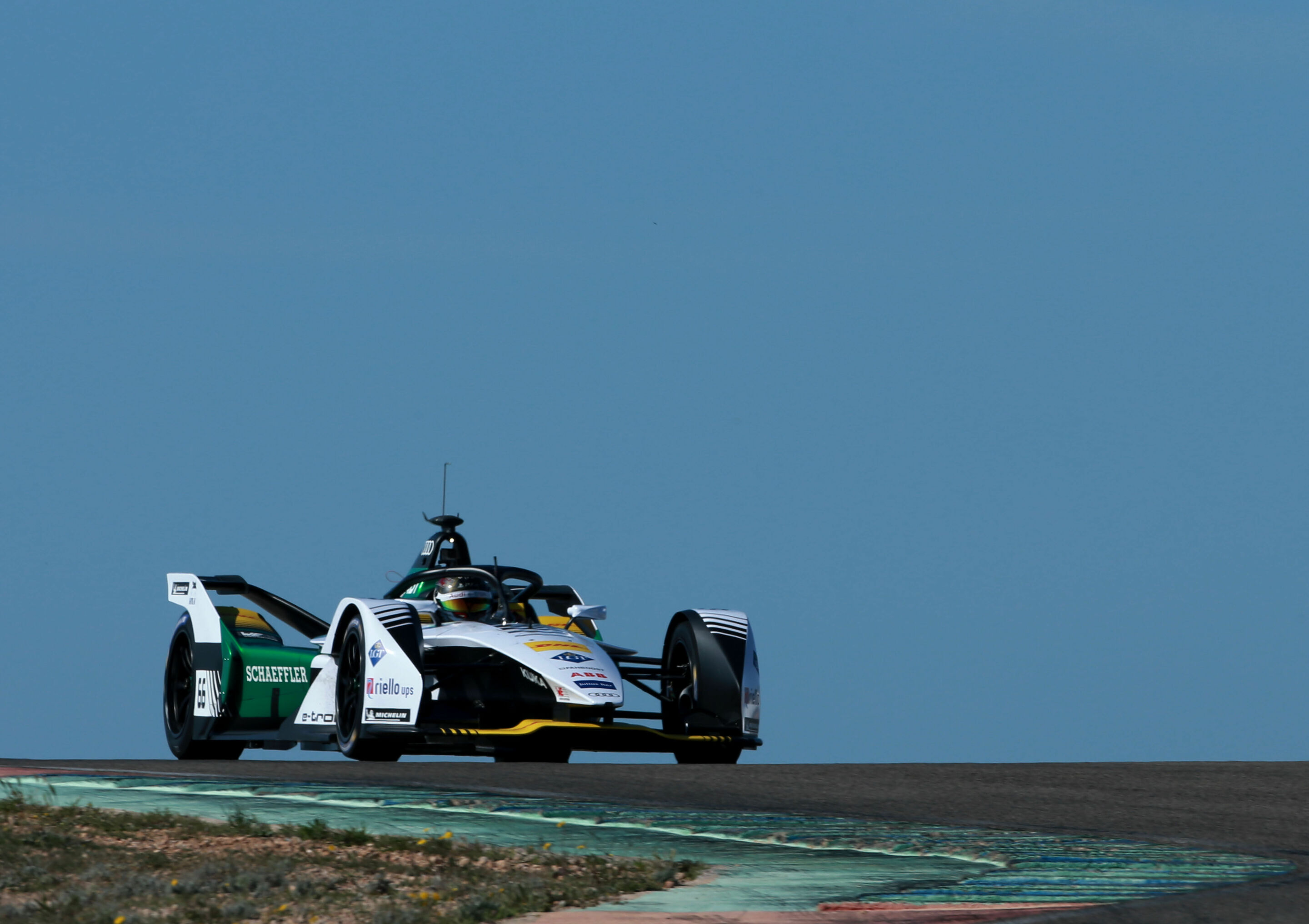 Formula E, test at Calafat