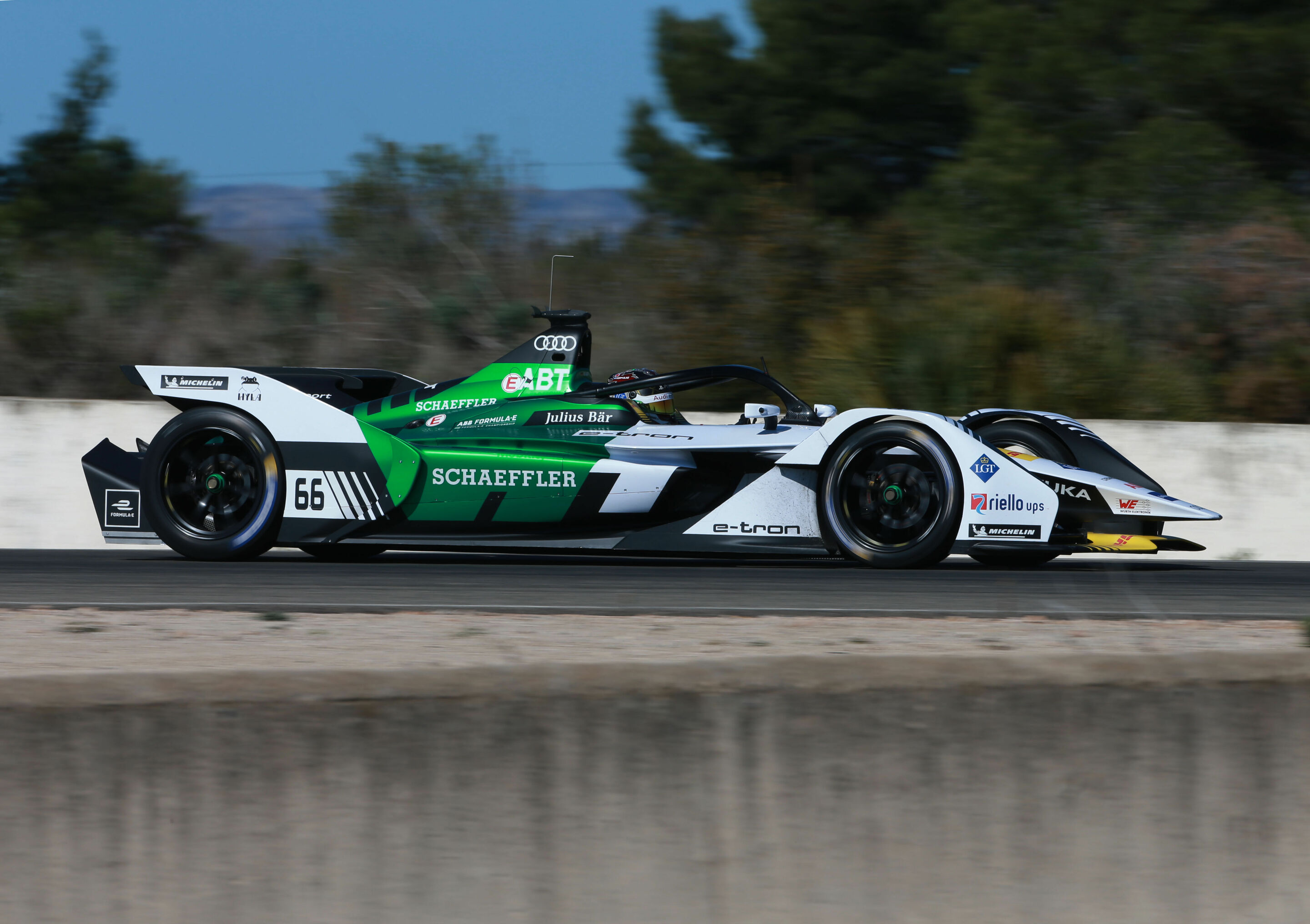Formula E, test at Calafat