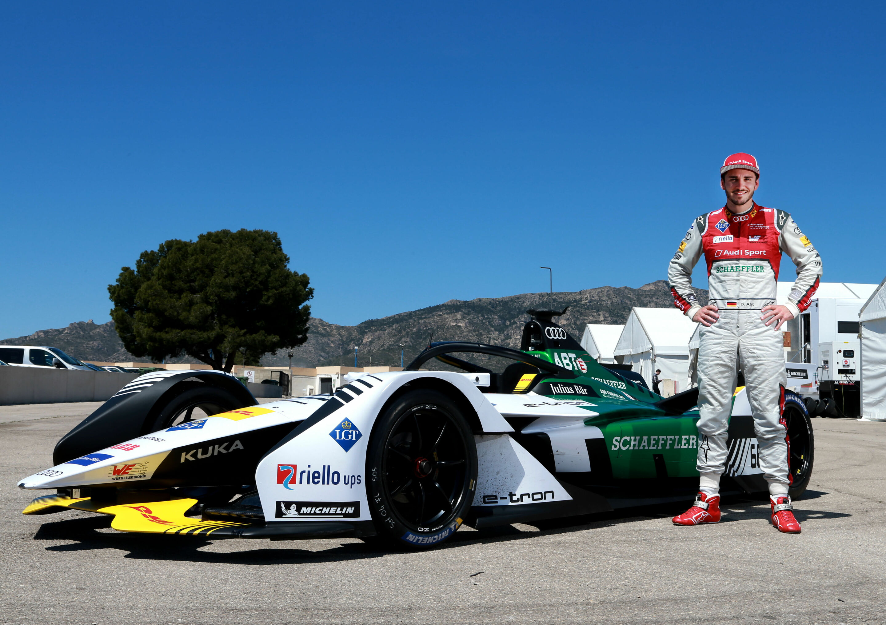 Formula E, test at Calafat